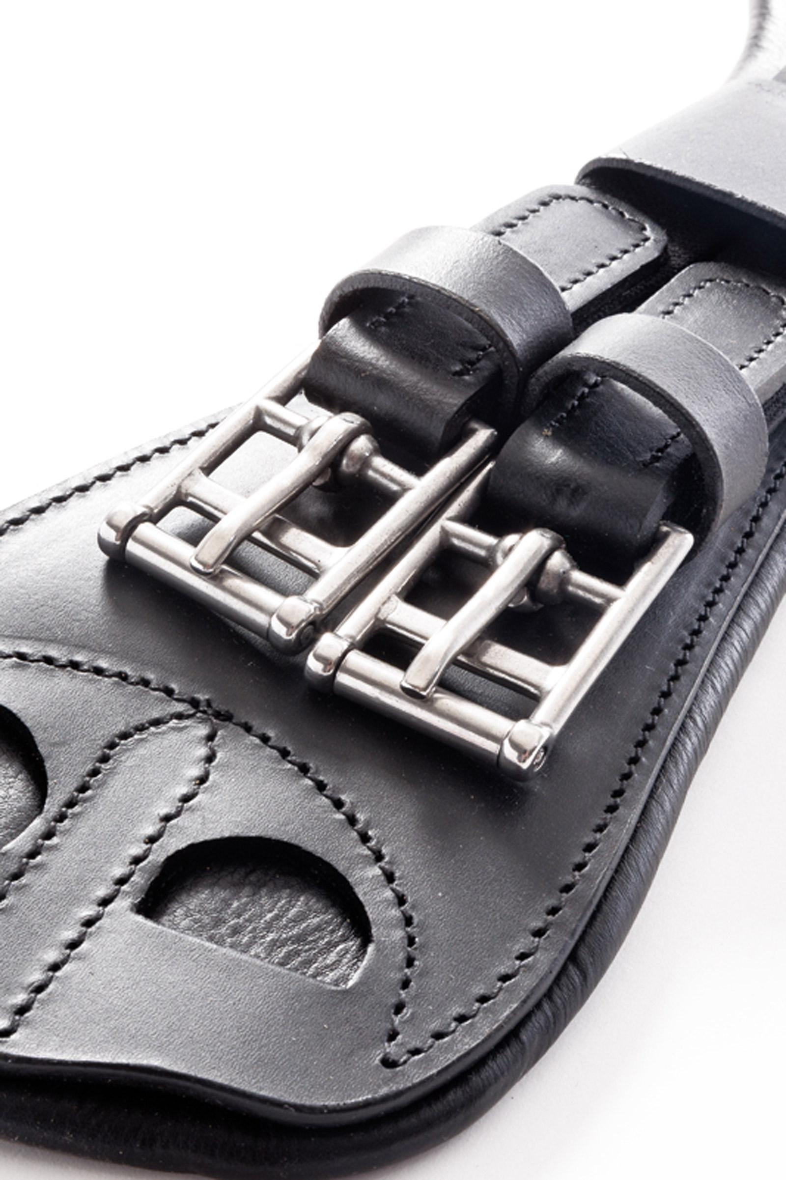 Kavalkade Julius &Ouml;ljytty Nahkainen Lyhyt Vetskari Elastikilla