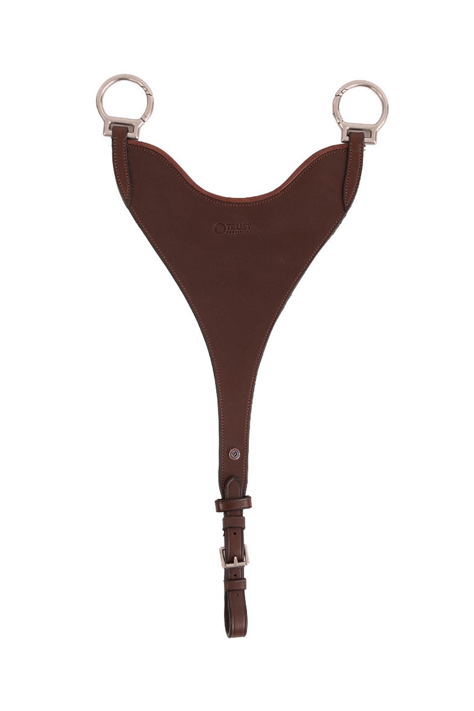 Brown/Silver Trust Equestrian Stockholm Hard Bip Martingaali-kiinnitys