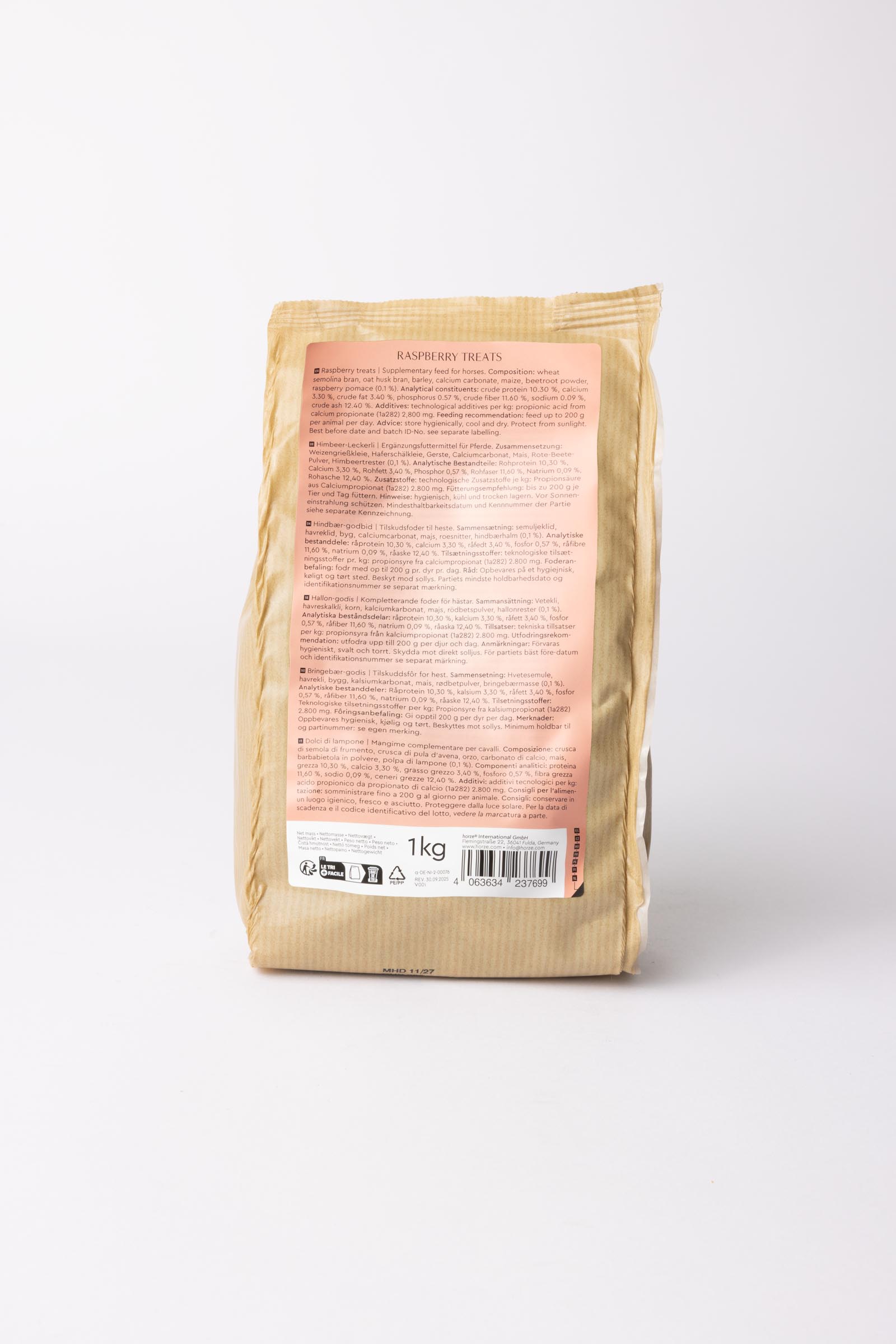 Horze Biscuits Vadelma makupalat, 1 kg