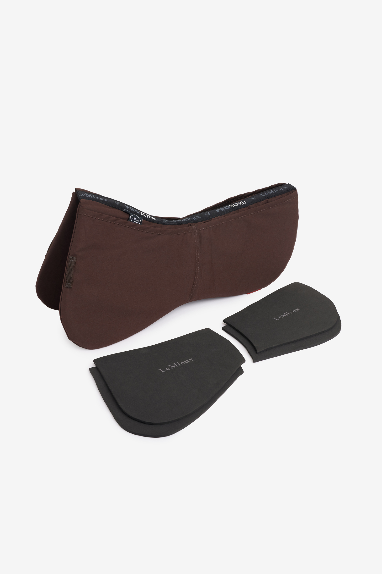 Brown LeMieux Prosorb 2 Pocket Half Pad