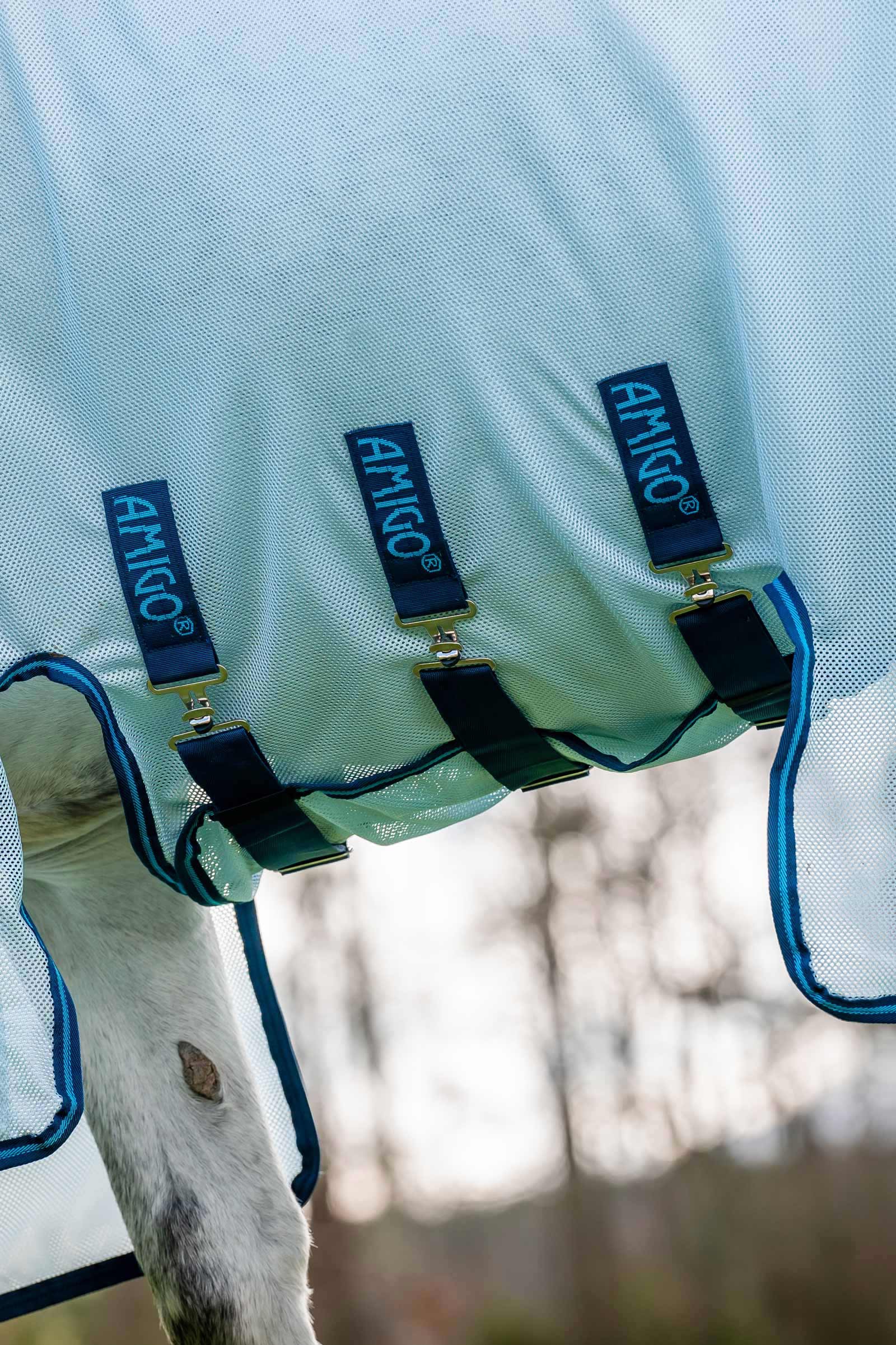 Horseware Amigo Bug Buster k&auml;rp&auml;ssuoja irrotettavalla kaulaosalla