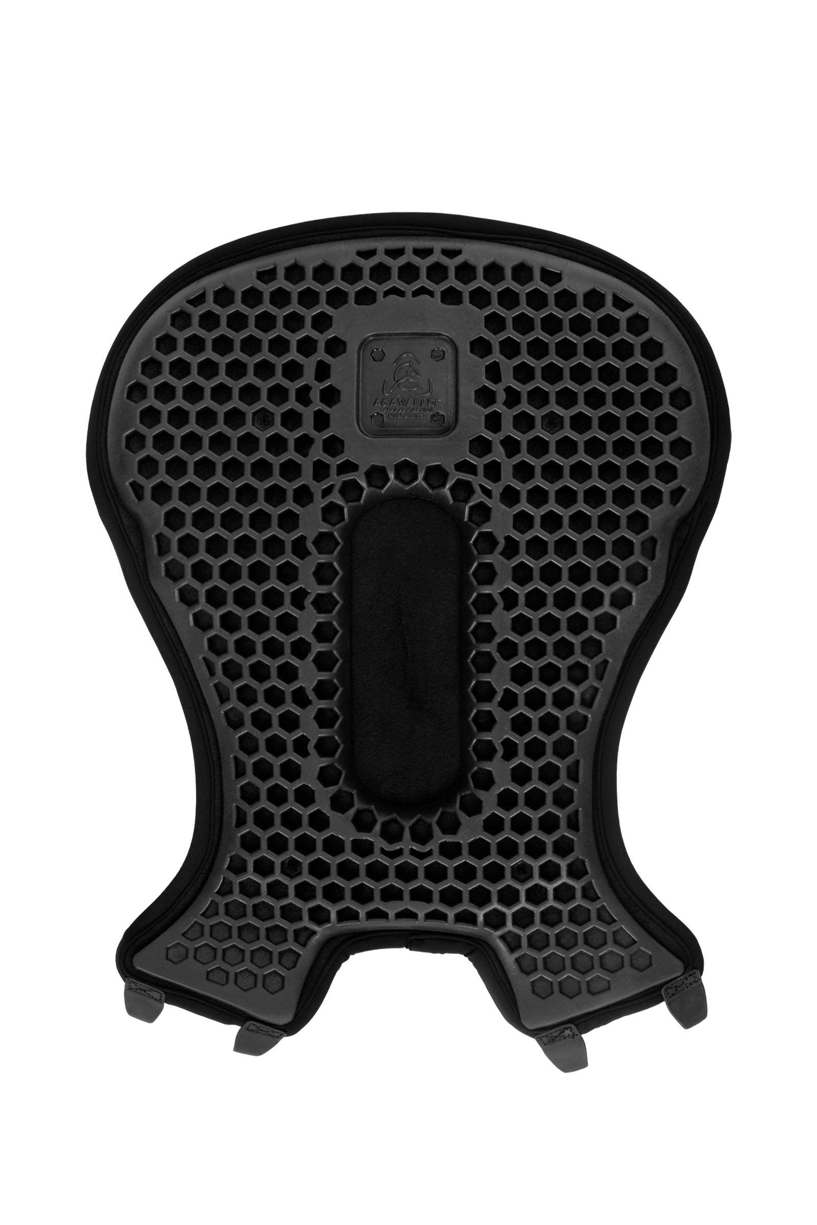 Black Acavallo Ortho-H&auml;pyluu Western Istuinsuoja Hexa Gel-Out Dri-Lex, 20 mm  