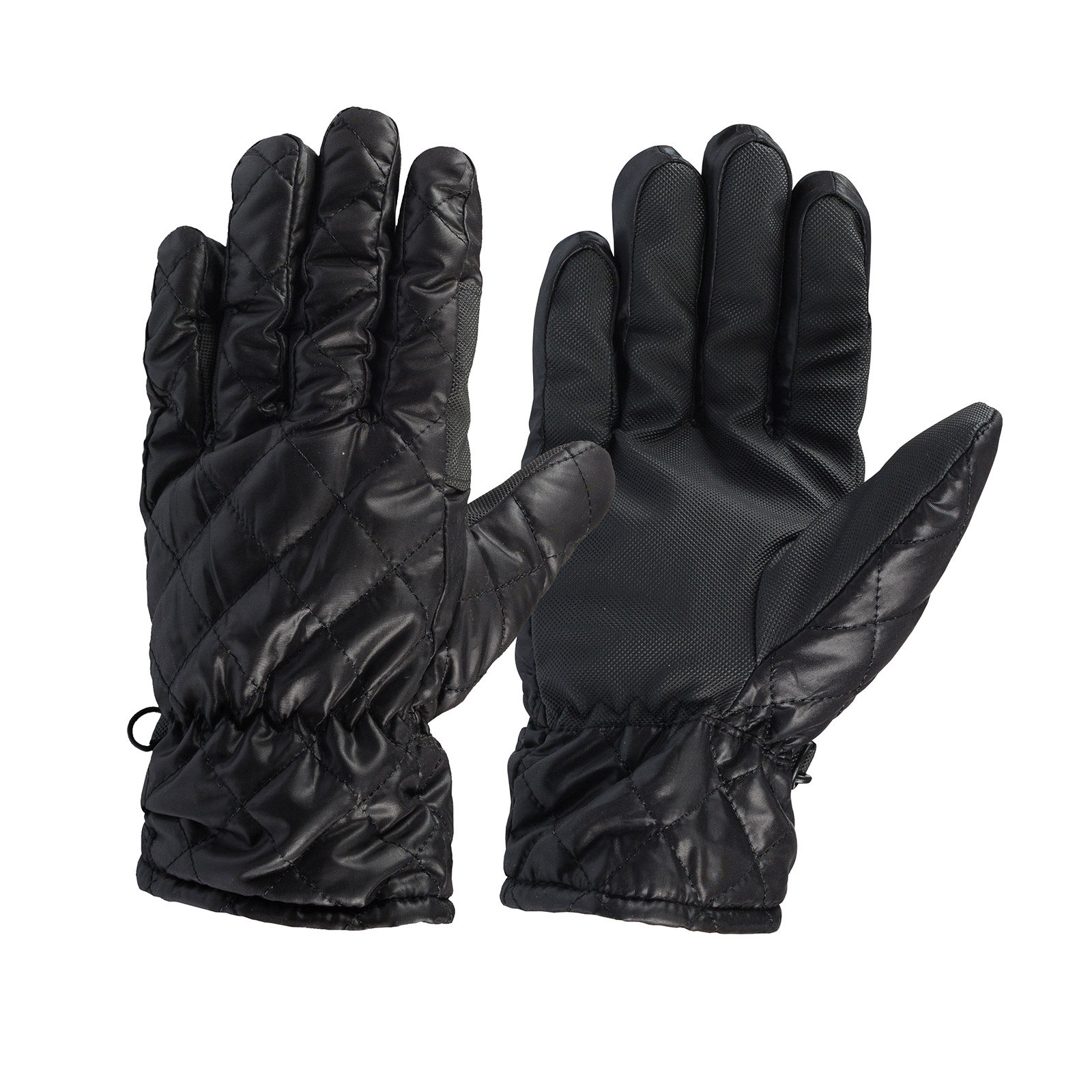 Horze Quilted Winter Gloves -tikatut talvihanskat