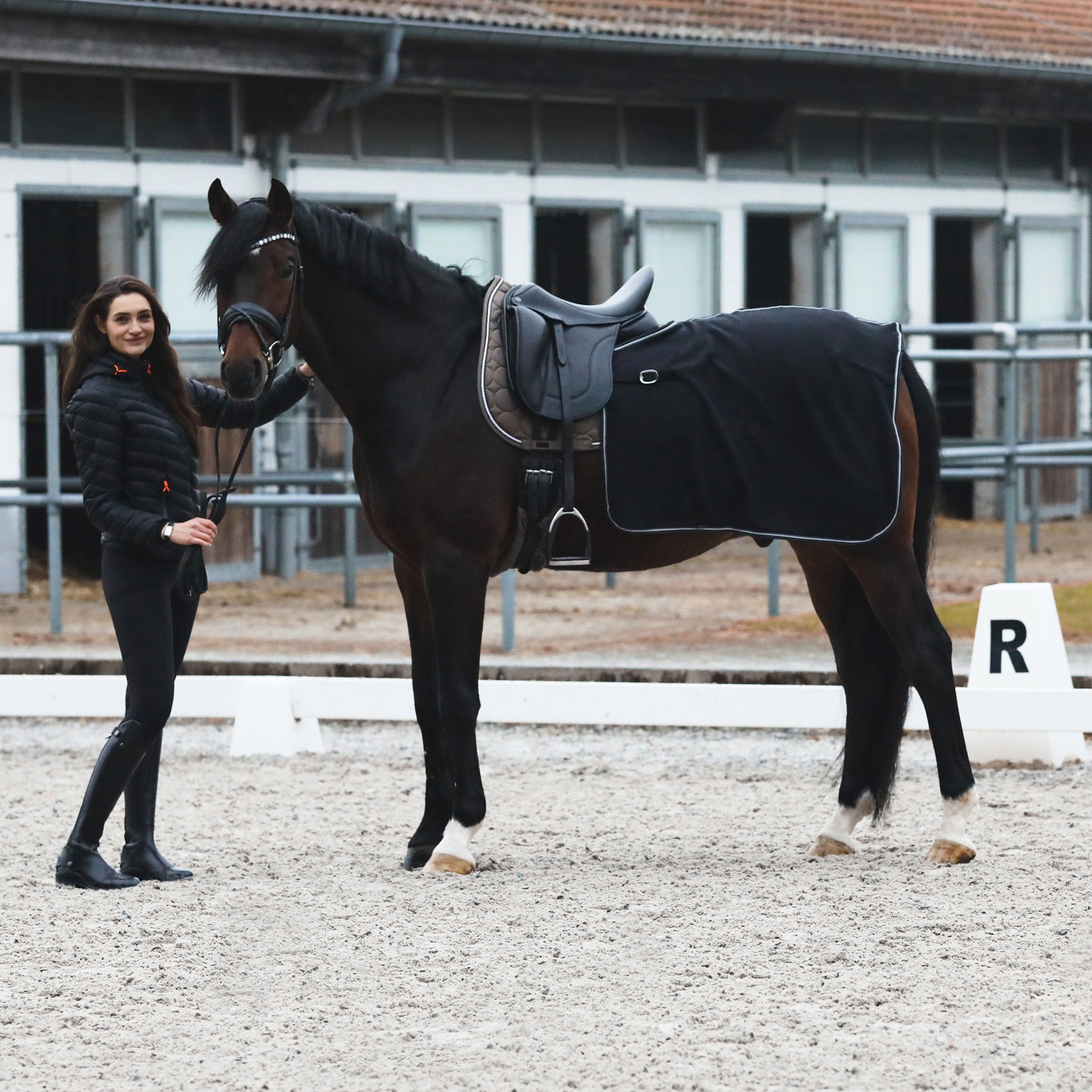 Horze Kiel Fleece selk&auml;loimi