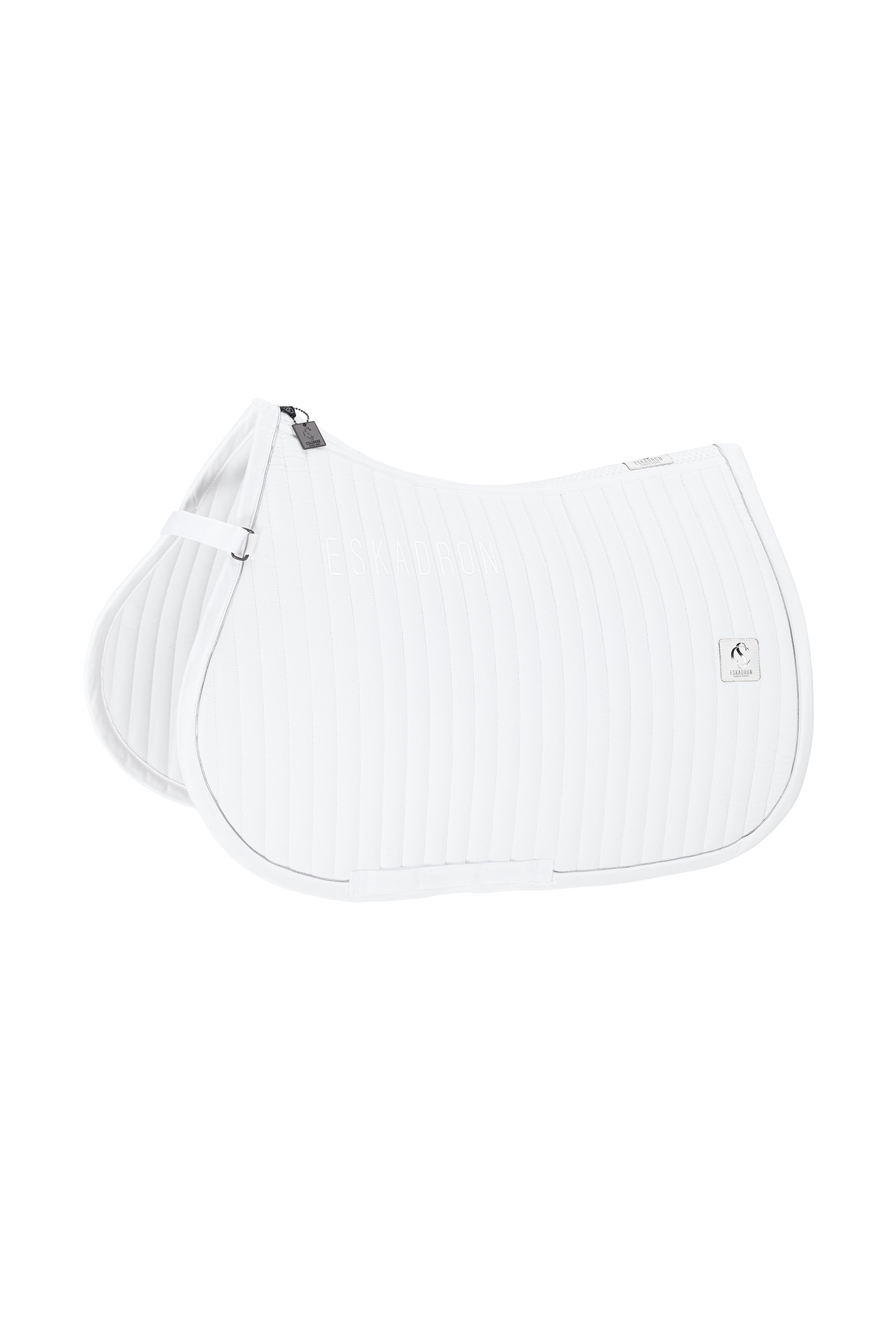 White Eskadron Classic Sports Jumping yleissatulahuopa Cord Emblem SS24