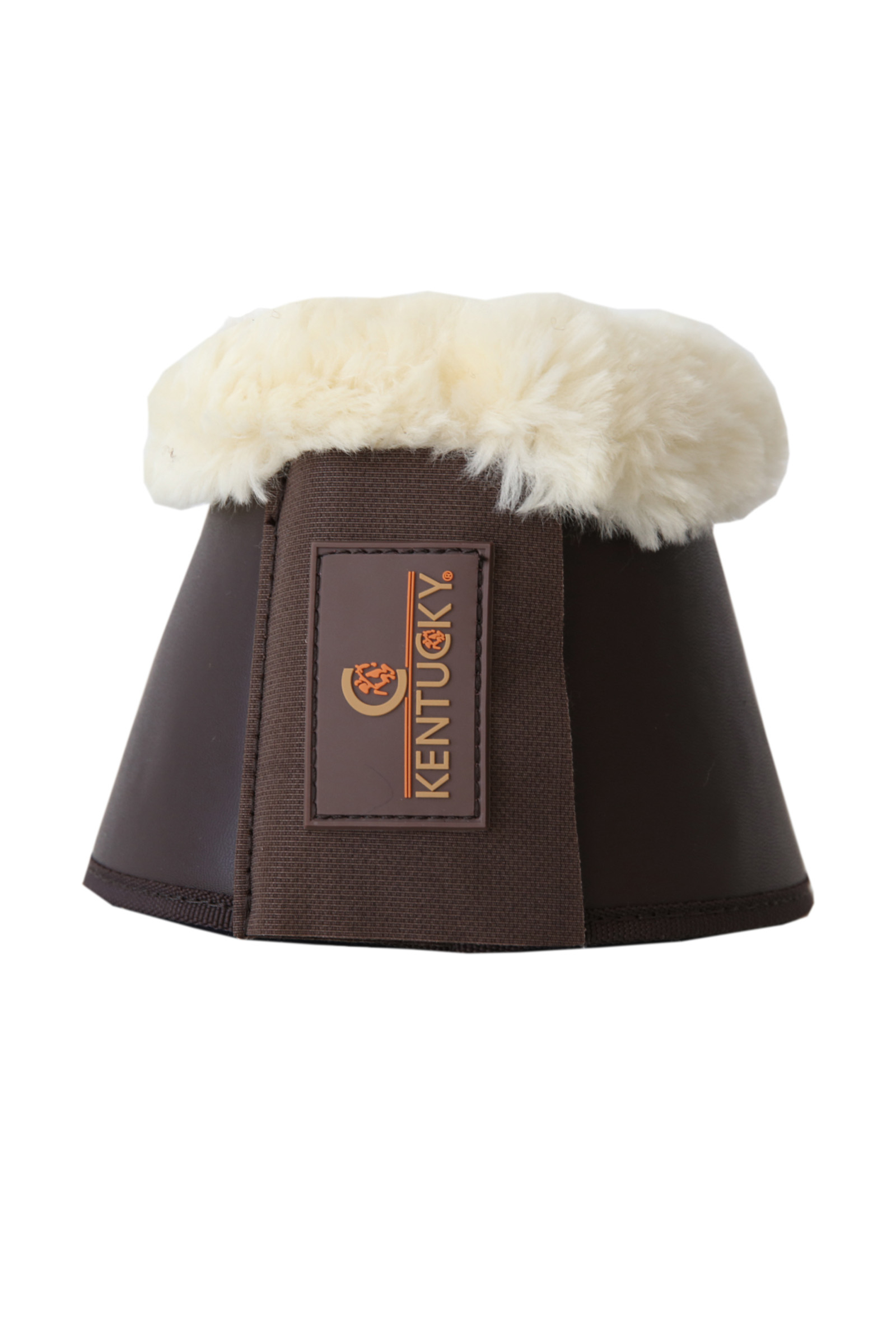 Brown Kentucky Horsewear Sheepskin putsit