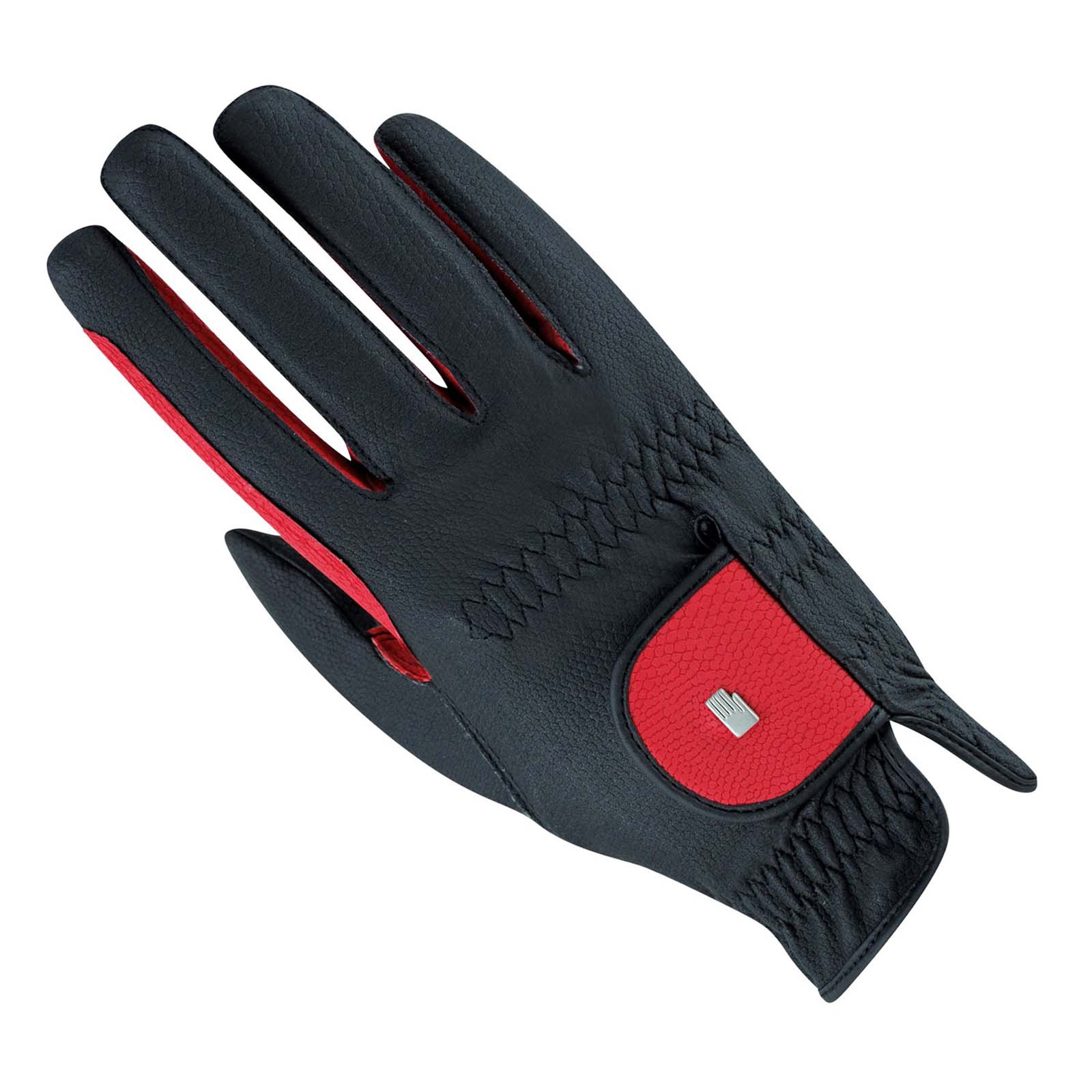 Black/Red Roeckl Malta Roeck grip two-tone
