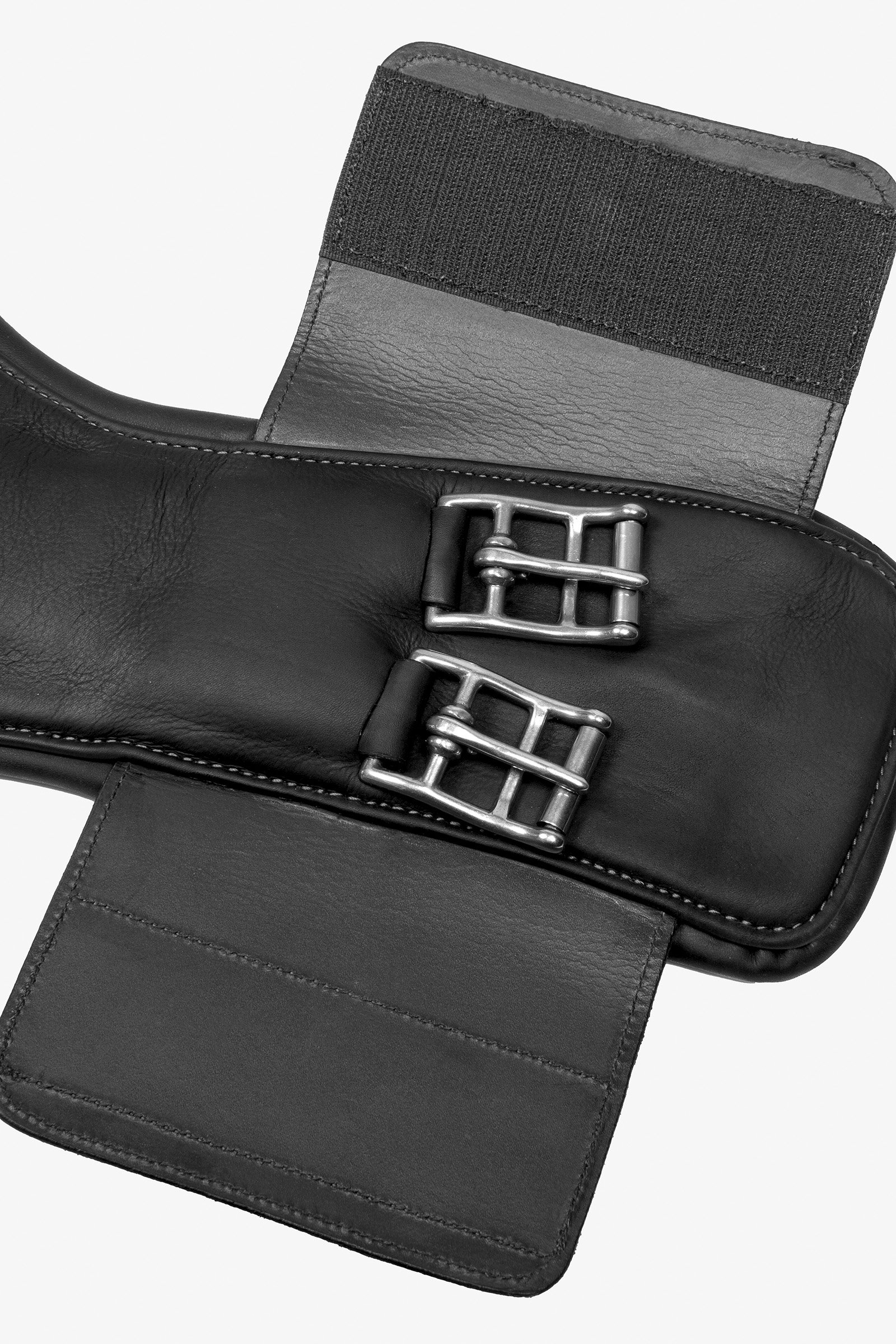 LeMieux Gel-Tek anatominen lyhyt satulavy&ouml; vatsapanssarilla ja magneetilla