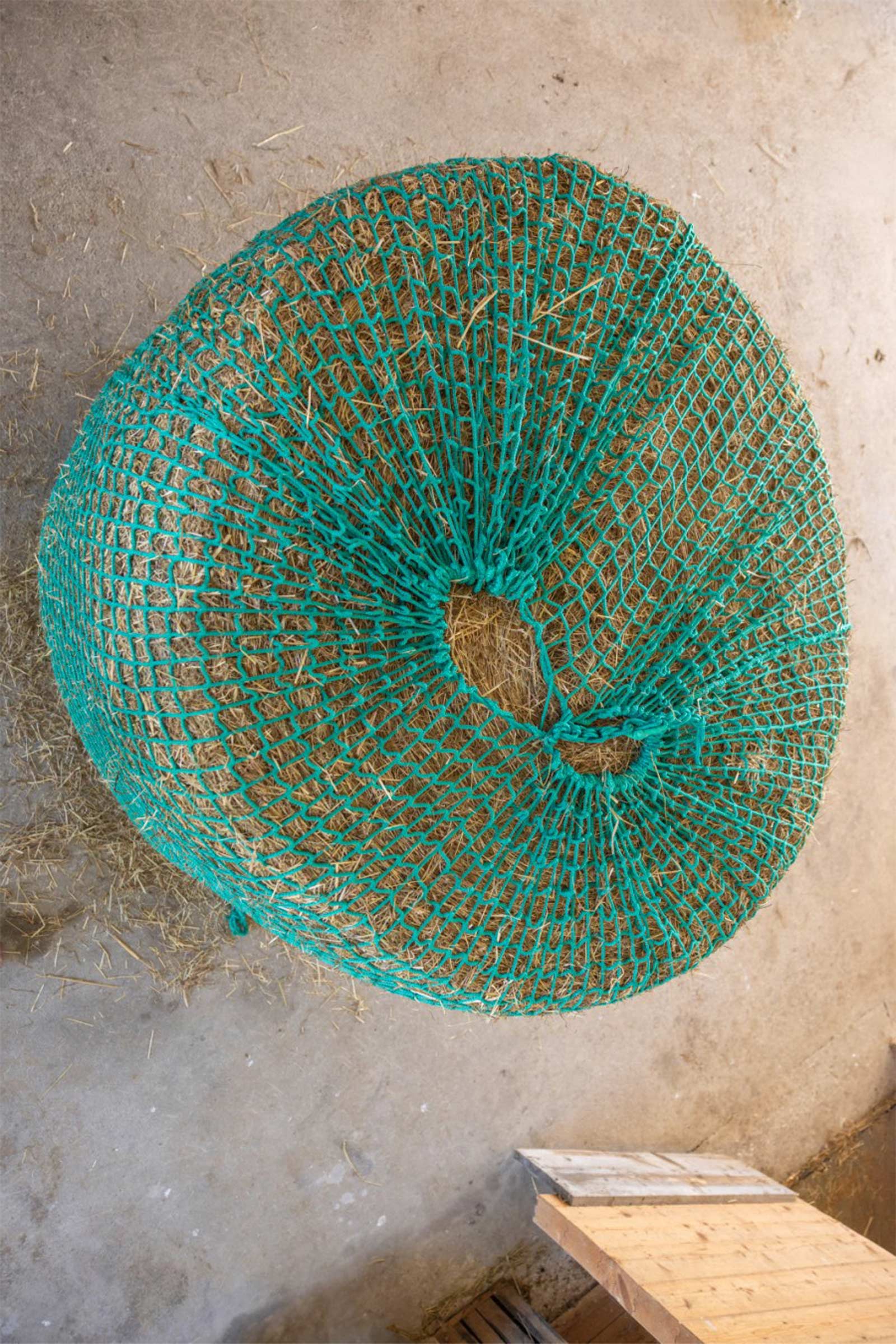 Kerbl heinäsuoja pyöreille paaleille, ripustettava