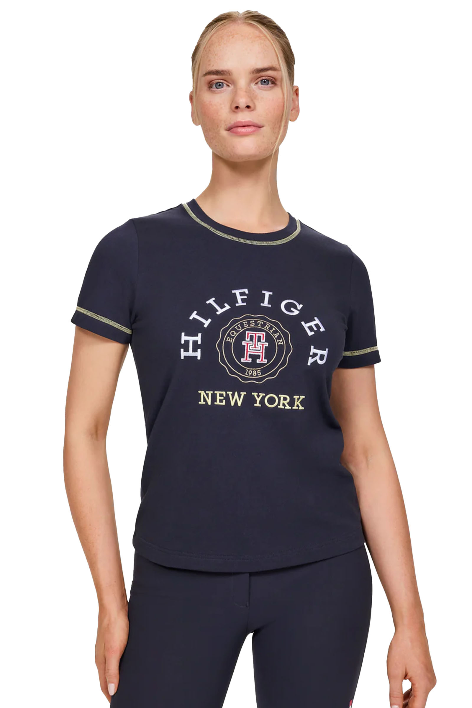 Tommy Hilfiger Equestrian Newport graafinen t-paita