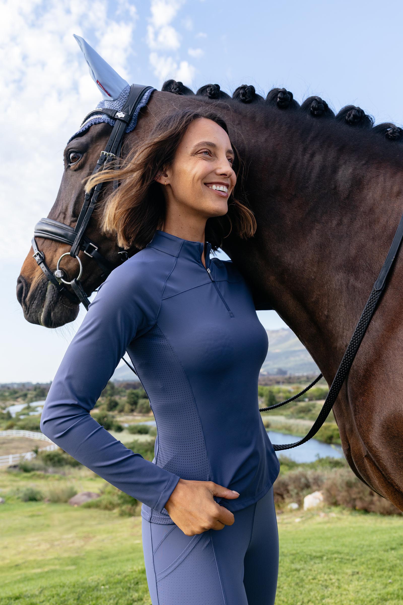 LeMieux Airflow naisten pitk&auml;hihainen aluspaita