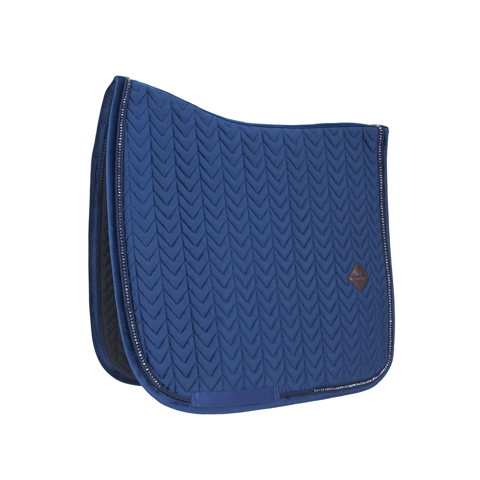 DB/AB Kentucky Horsewear Velvet Pearls Dressage Saddlepad