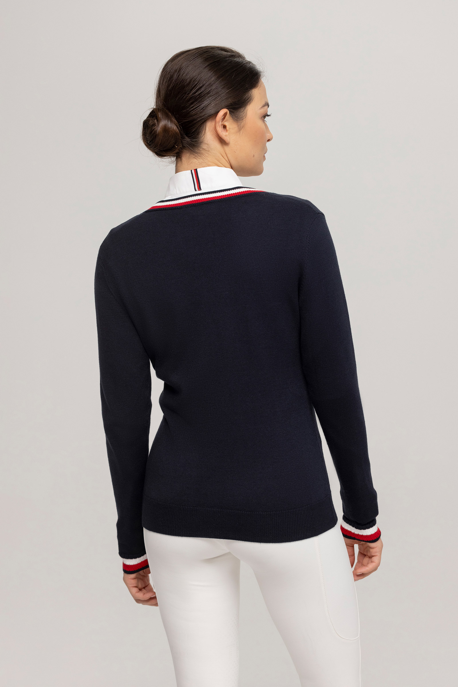 Tommy Hilfiger Equestrian Indiana naisten V-aukko neule