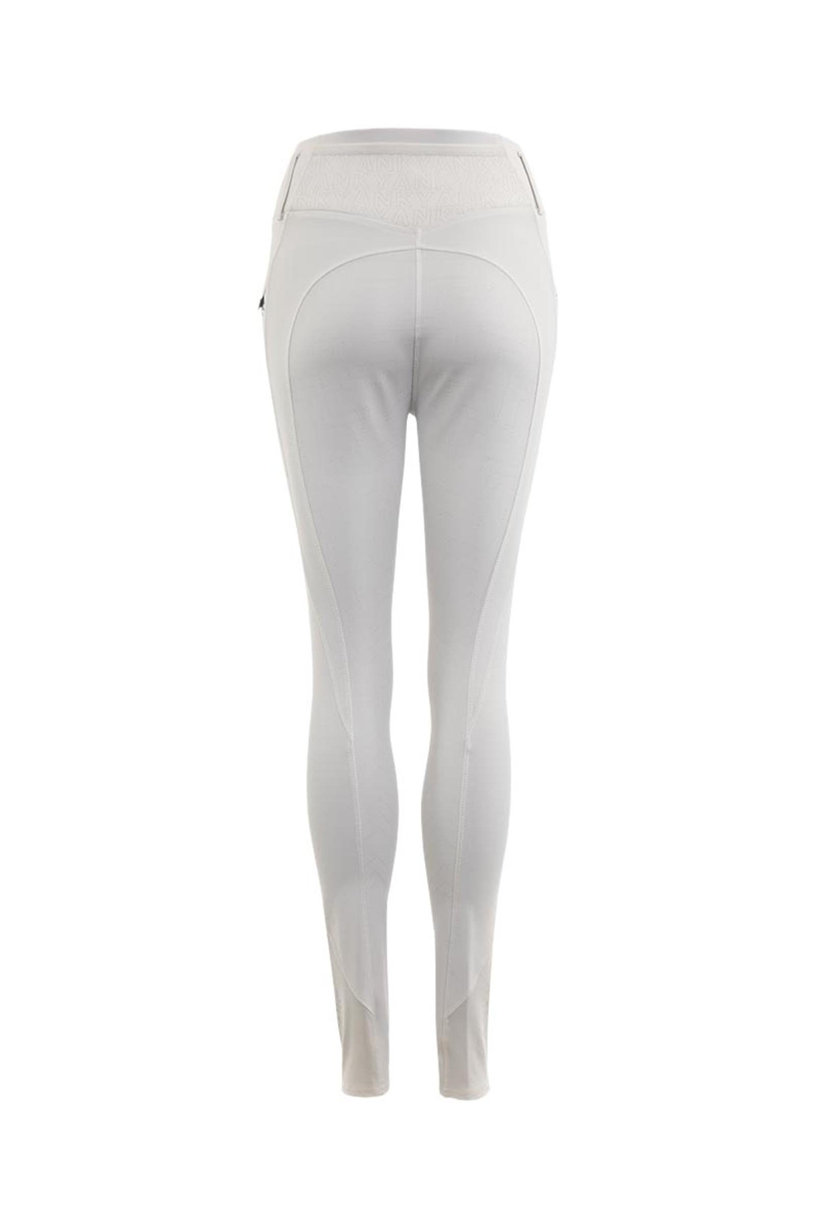 White ANKY Competition Naisten Trendy Treggings Full Grip