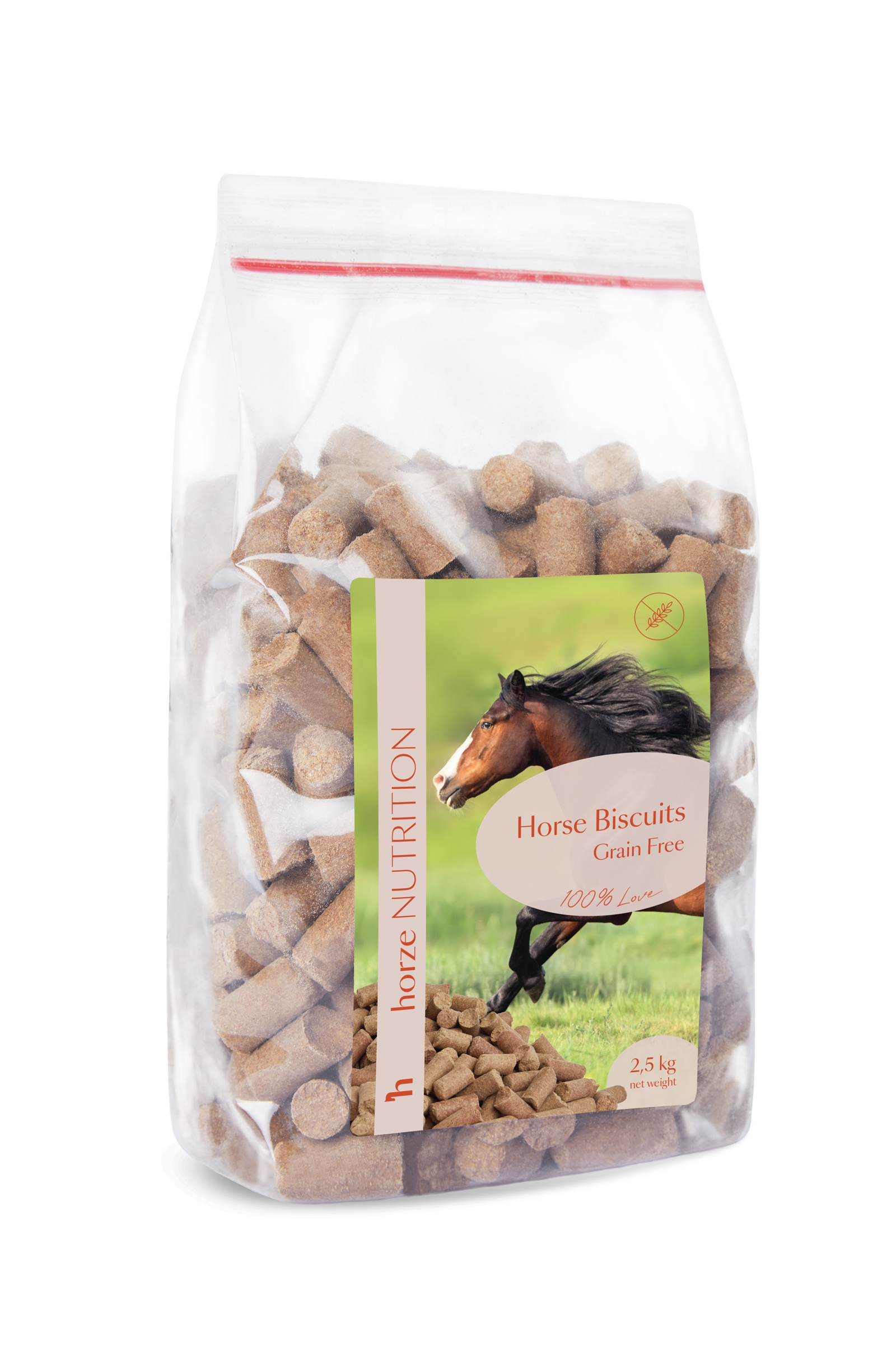 Horze Biscuits viljattomat makupalat, 2,5 kg
