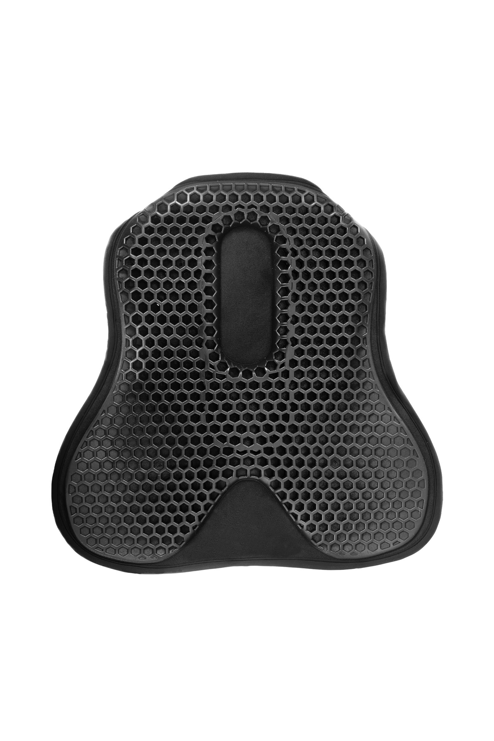 Black Acavallo Ortho-H&auml;nt&auml;luu Esteratsastus Istuinsuoja Hexa Gel-Out Dri-Lex, 20 mm  