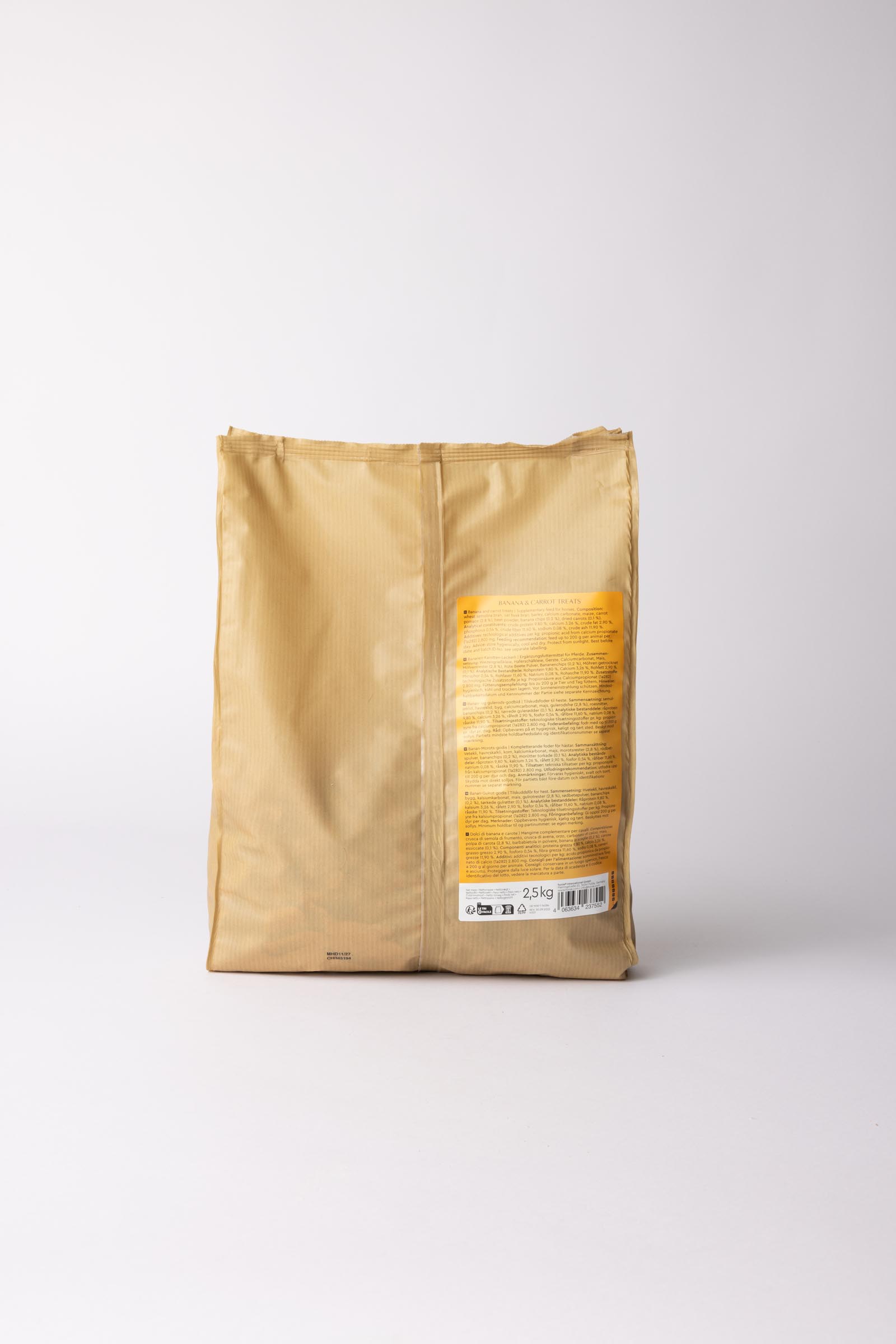 Horze Biscuits Banaani & Porkkana makupalat, 2,5 kg