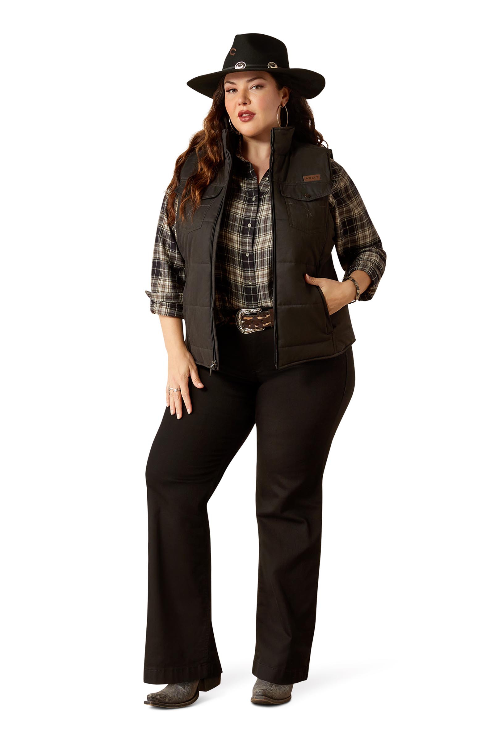 Ariat Grizzly Naisten tikattu liivi