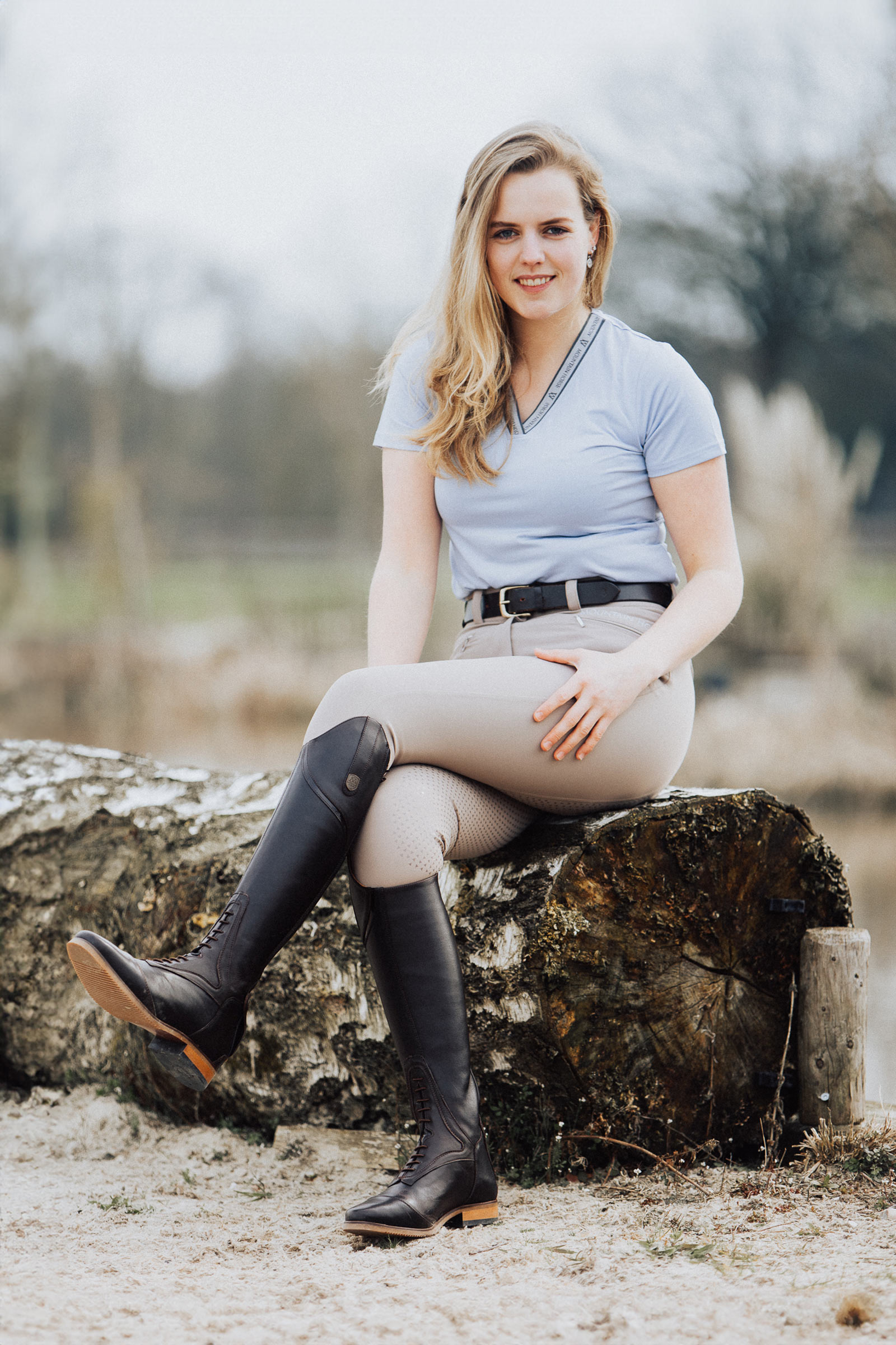 Mountain Horse Diana naisten polvipaikkaiset ratsastushousut