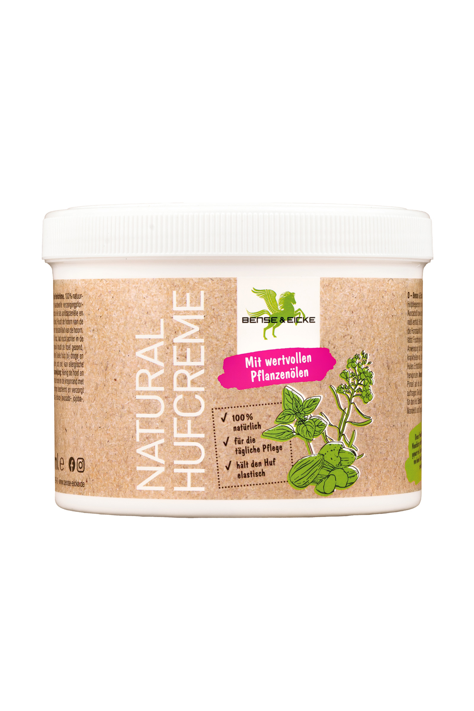 Bense & Eicke Natural Hoof Cream, 500ml