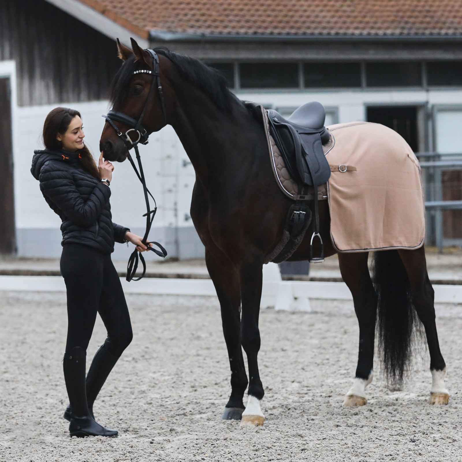 Horze Kiel Fleece selkäloimi