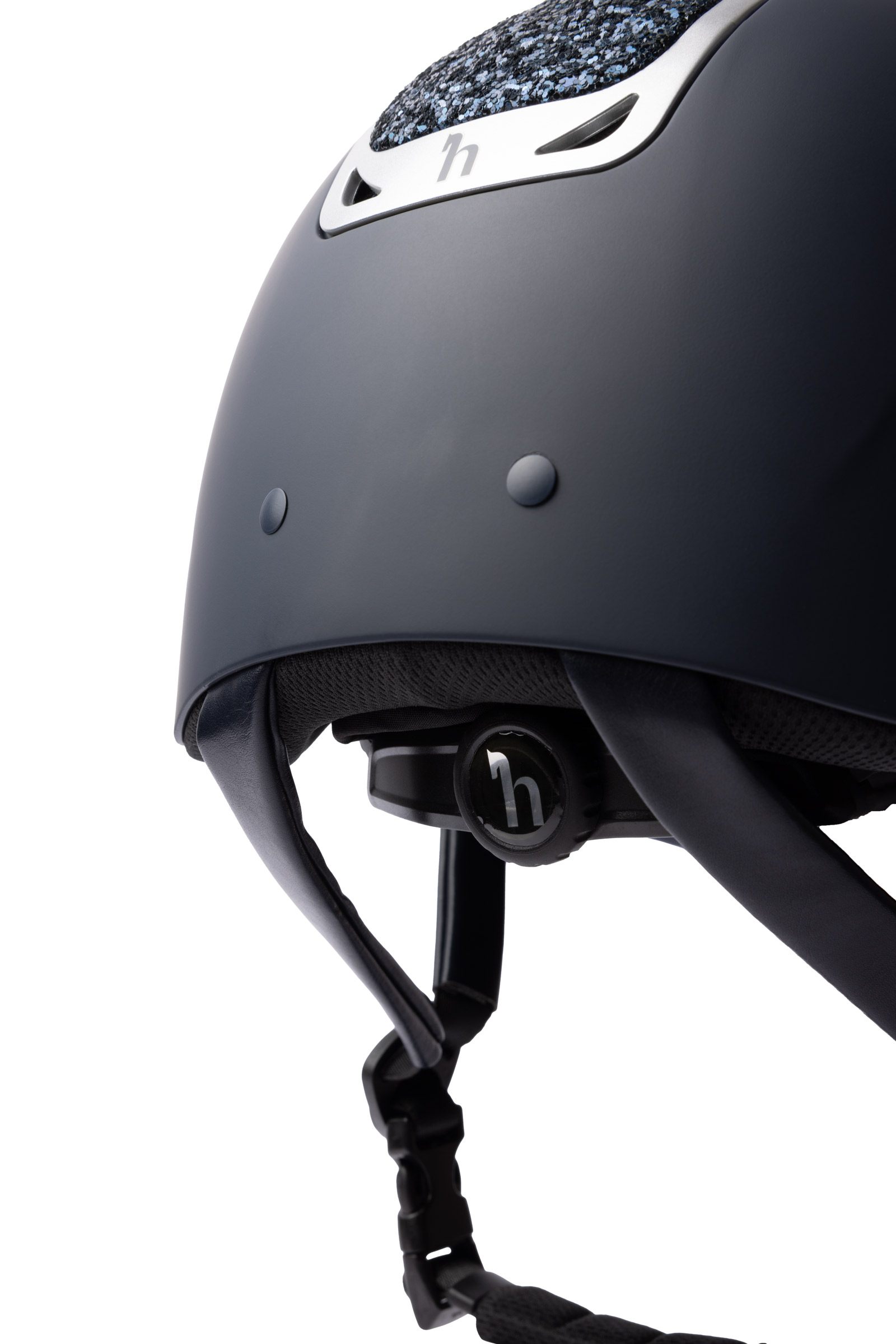 Horze Arix II -ratsastuskypärä kristallikoristeella