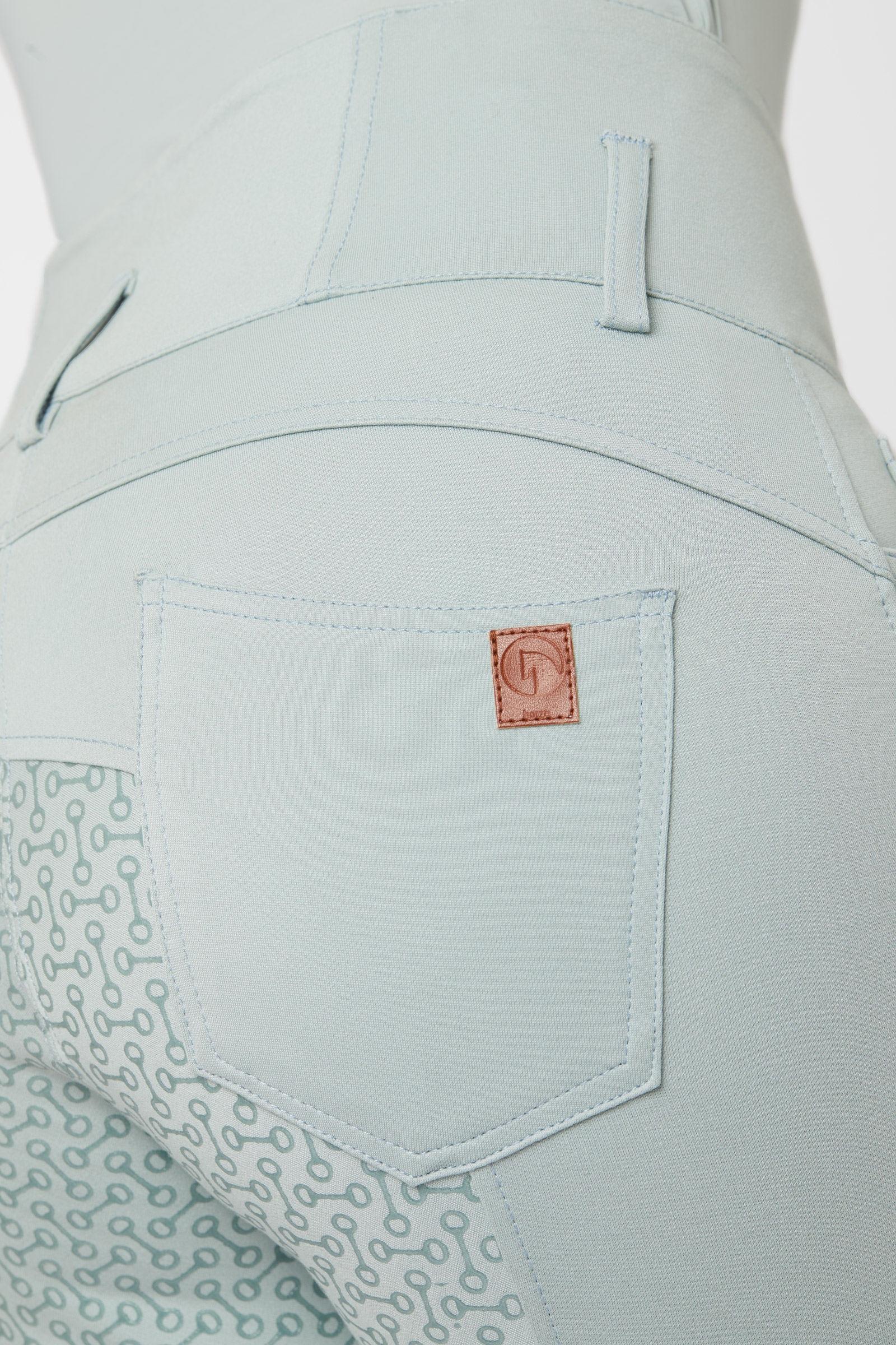 Horze Tara naisten kokopaikkaiset ratsastushousut silikonigripeillä ja korkealla vyötäröllä