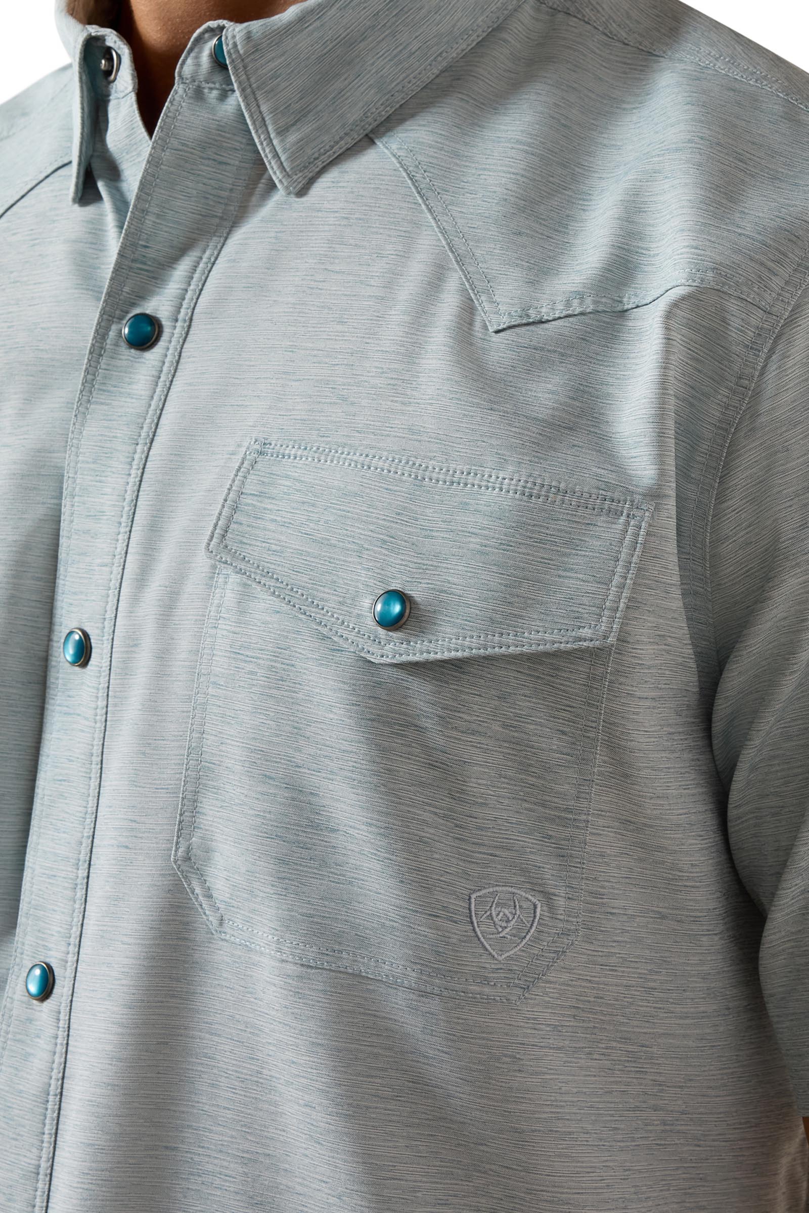 Ariat Miesten VentTEK western-tyylinen istuva paita