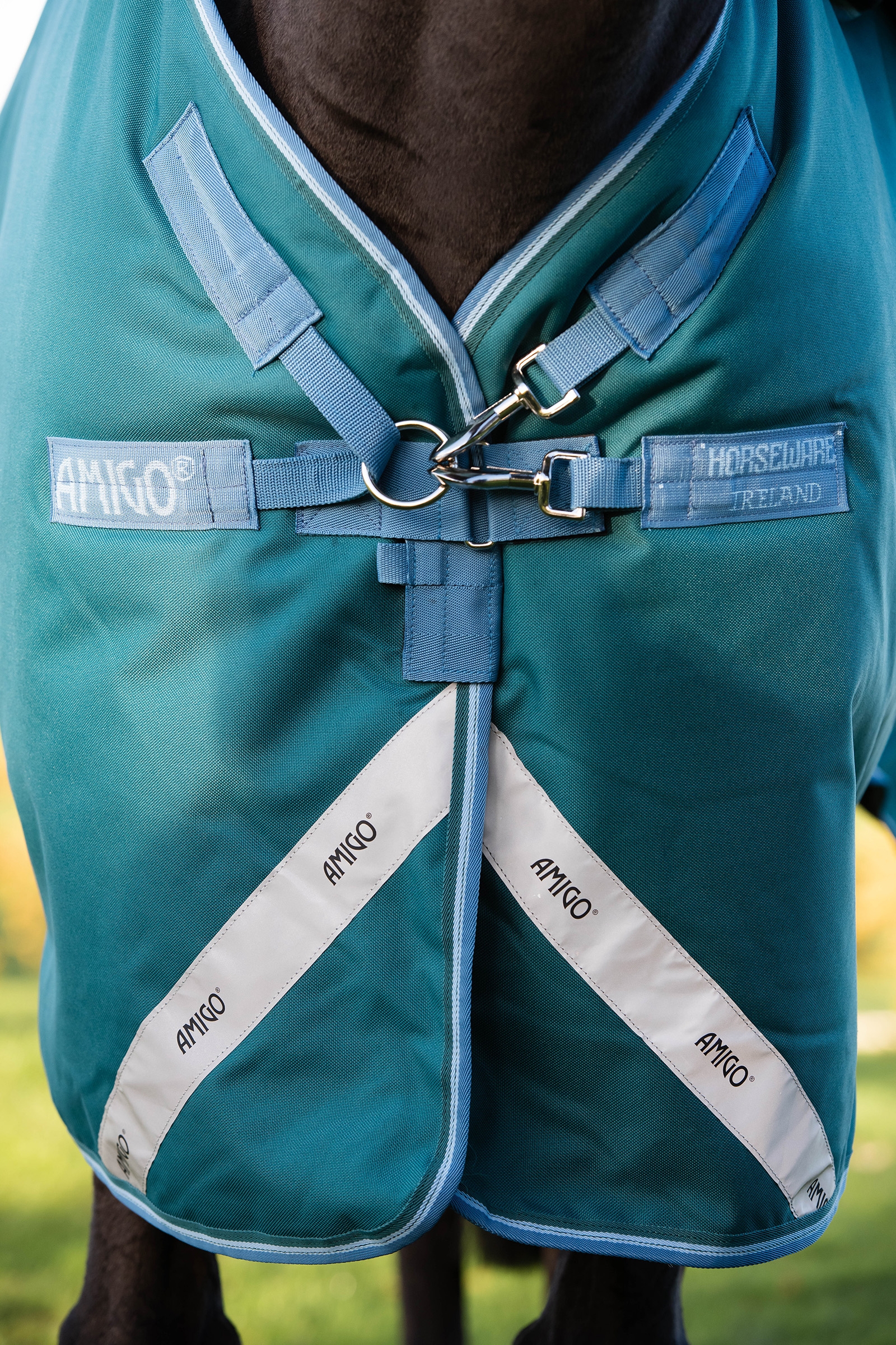 Horseware Amigo Bravo 12 Wug ulkoloimi korkealla kaulaosalla, 0 g