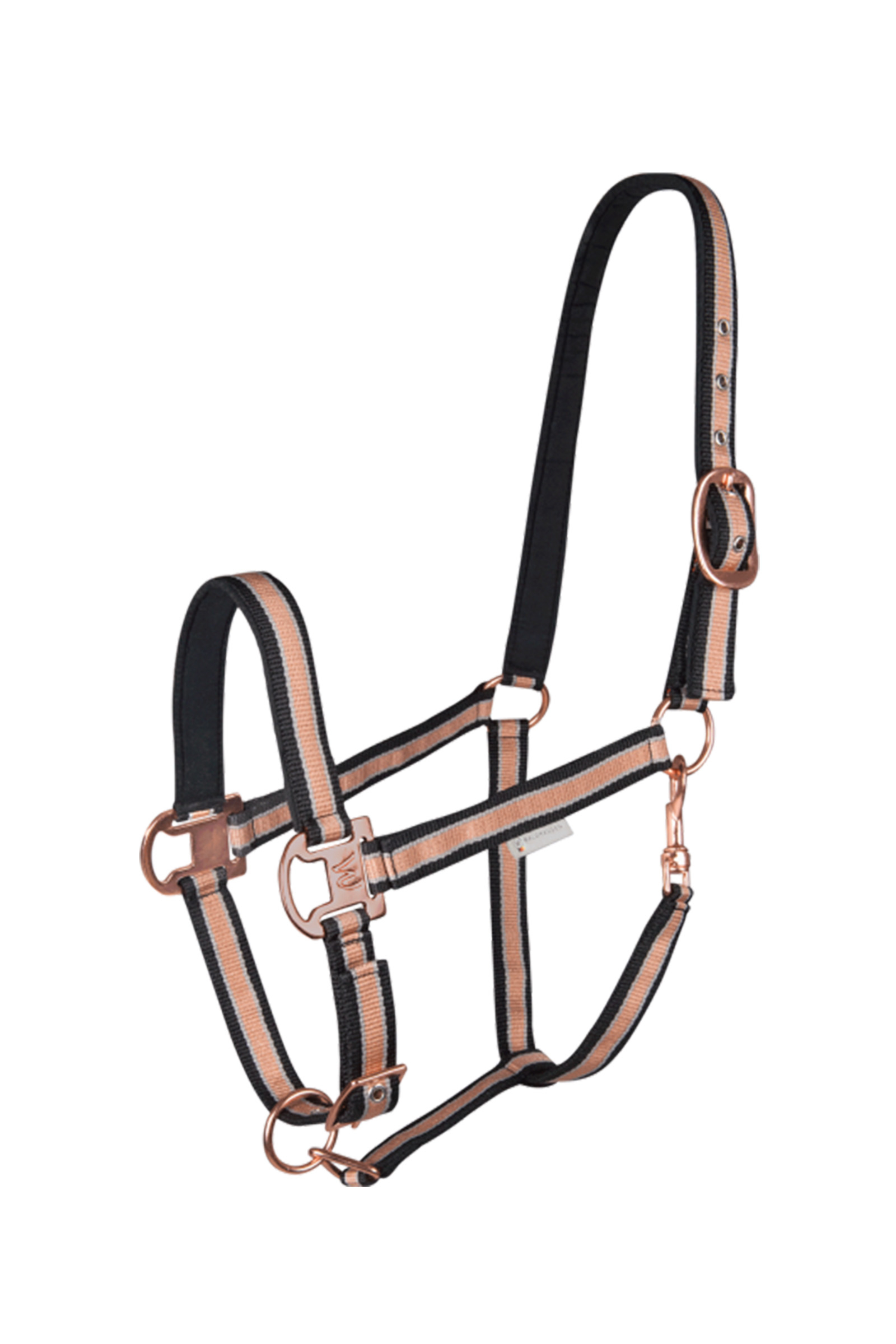 Black/Rose Gold Waldhausen Shine Halter