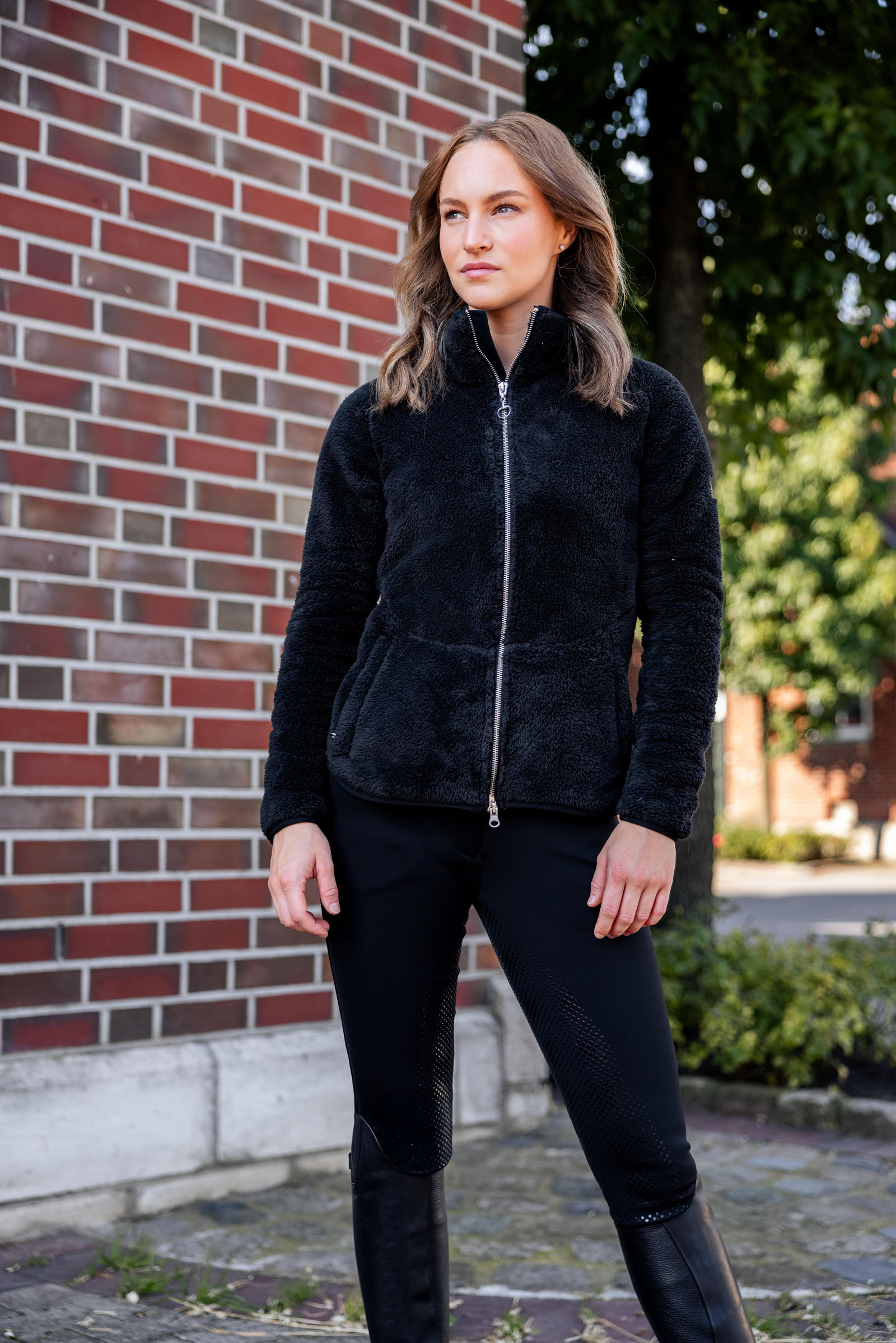 Horze Merida Teddy naisten fleecetakki