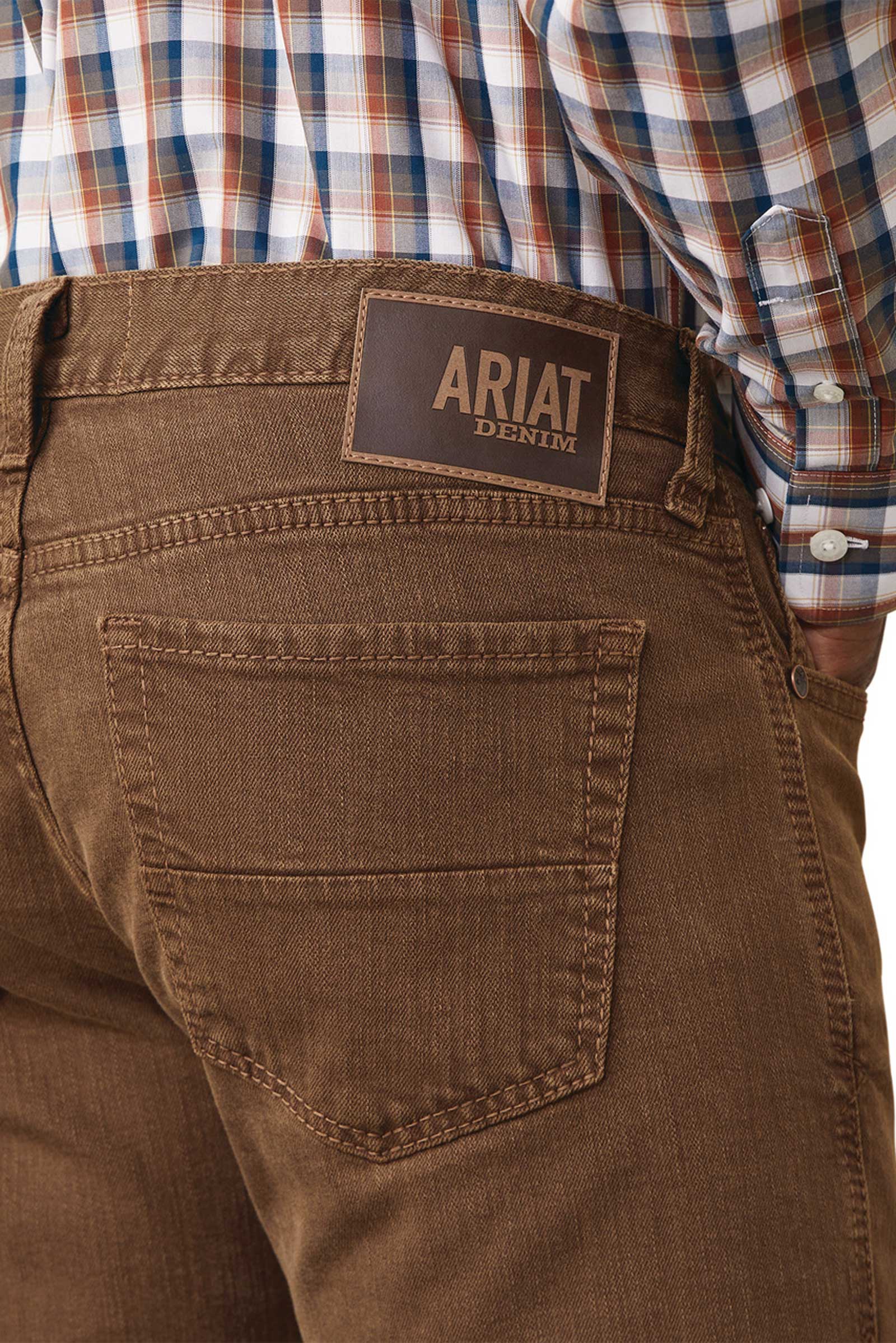 Ariat miesten M7 Str Grizzly Straight farkut oliivinvihreä