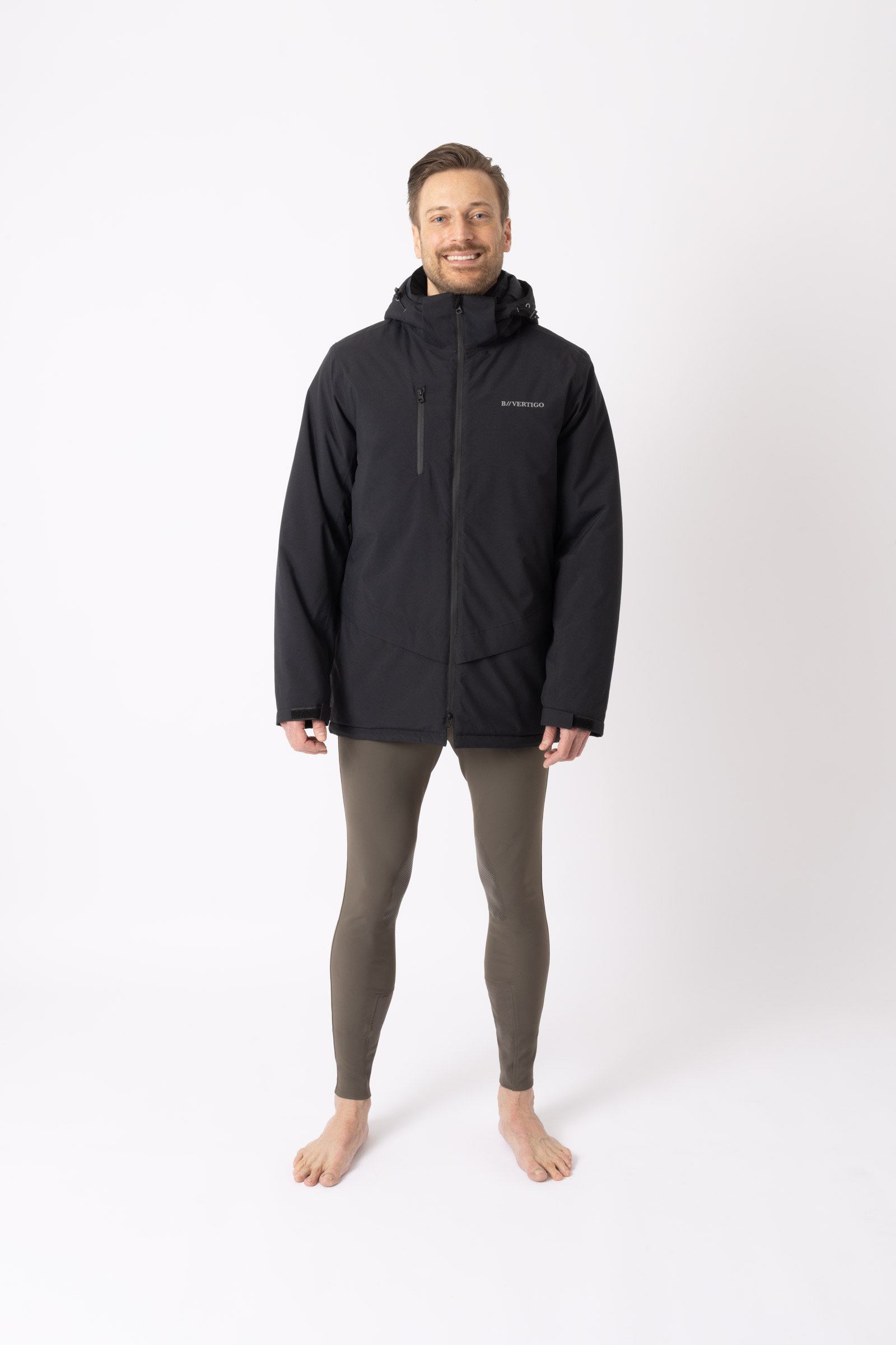 B Vertigo Milo miesten vedenpitävä parkatakki
