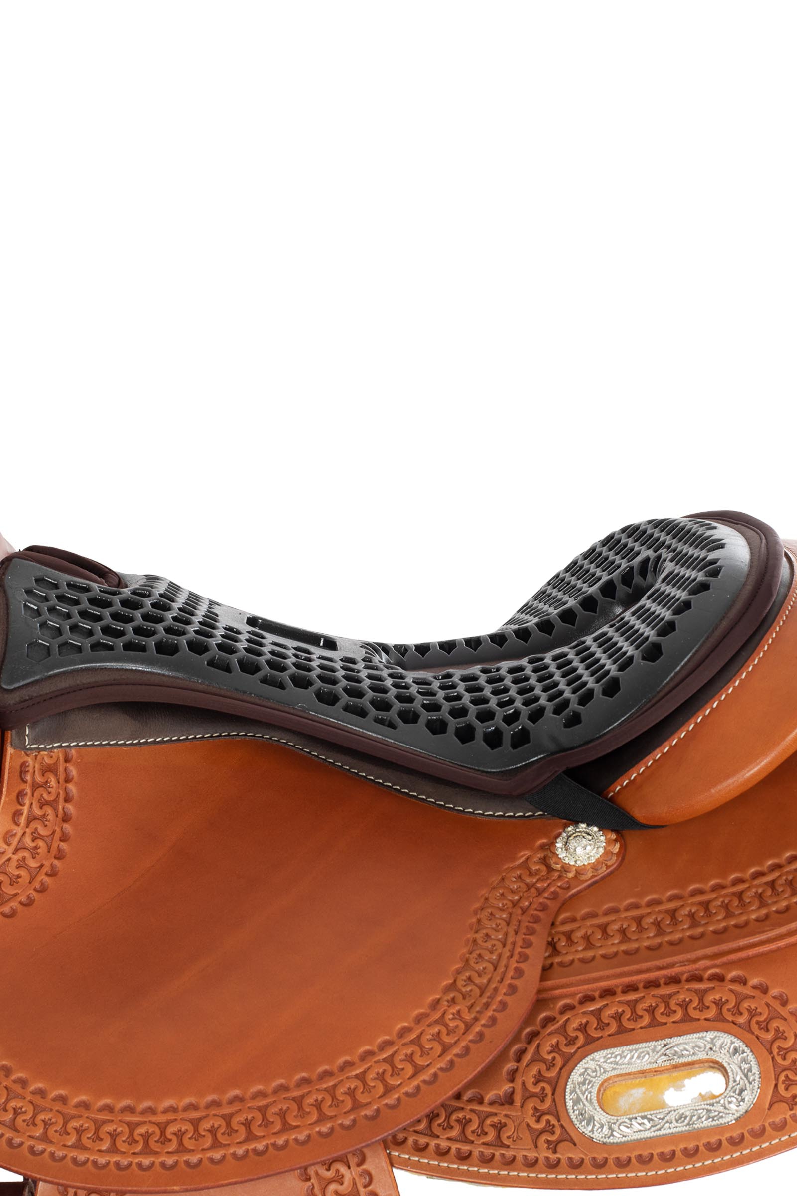 Acavallo Ortho-H&auml;nt&auml;luu Western Istuinsuoja Hexa Gel-Out Dri-Lex, 20 mm  