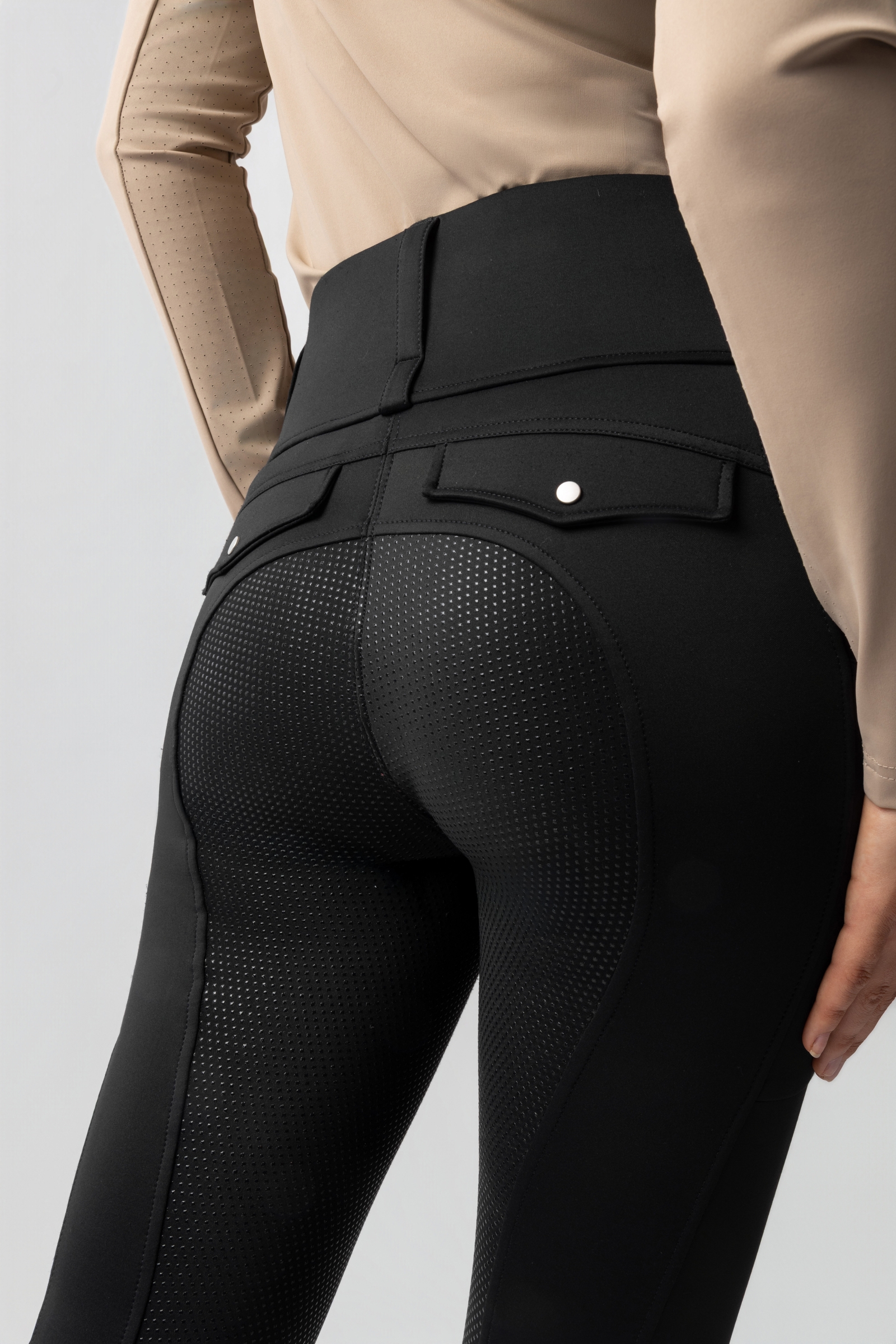 Horze Anya Hybrid Thermotights Fullgripillä