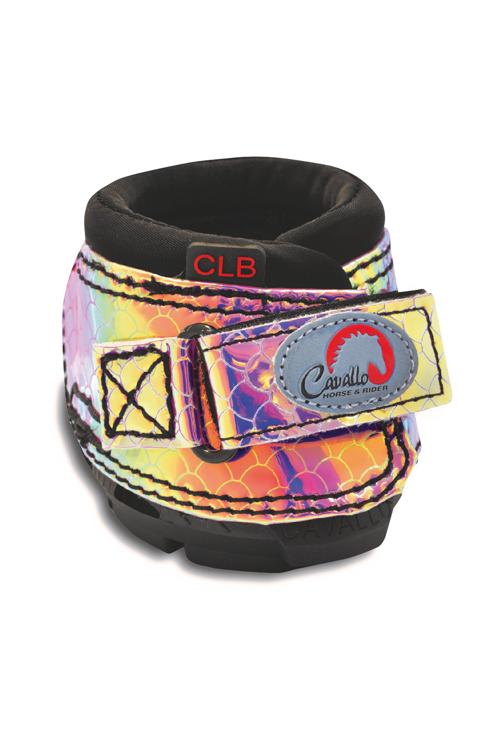 Metallic Pink Cavallo Hoof Boots F.R.A. CLB Bling bootsit (pari)