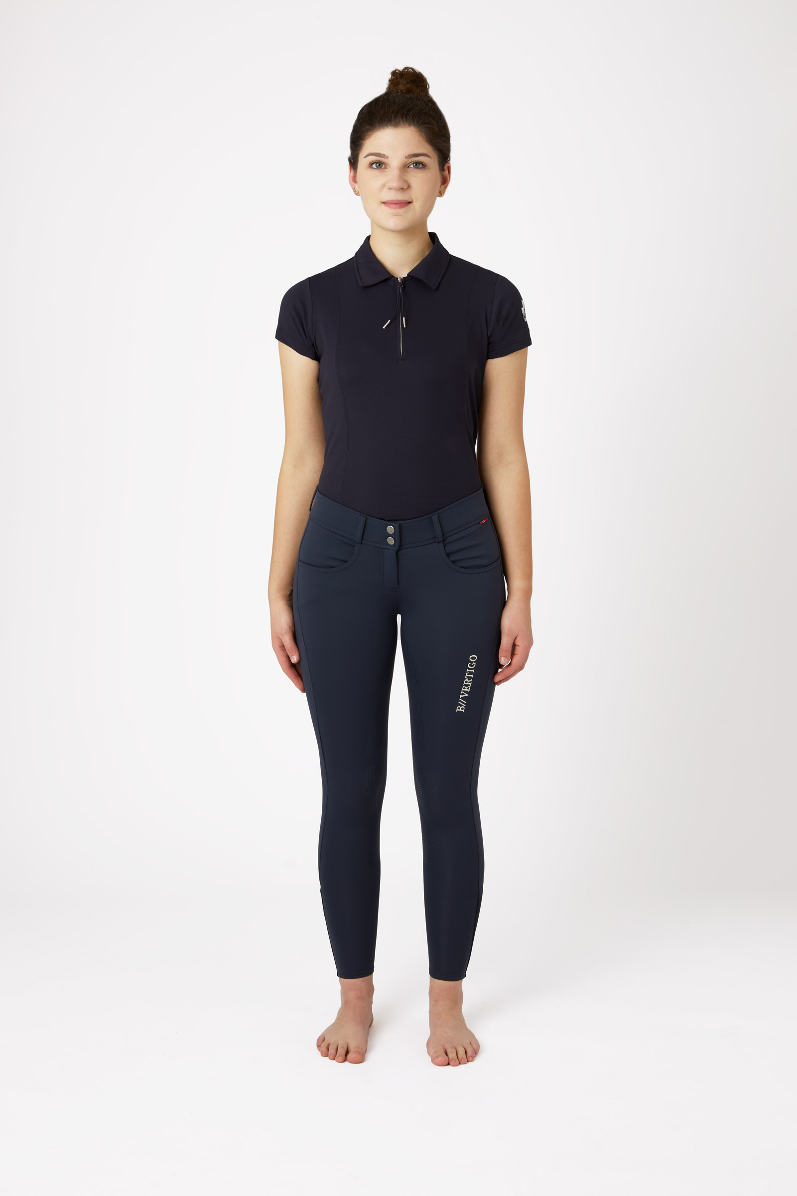 B Vertigo Meghan naisten ratsastushousut silikonipainatetuilla kokopaikoilla