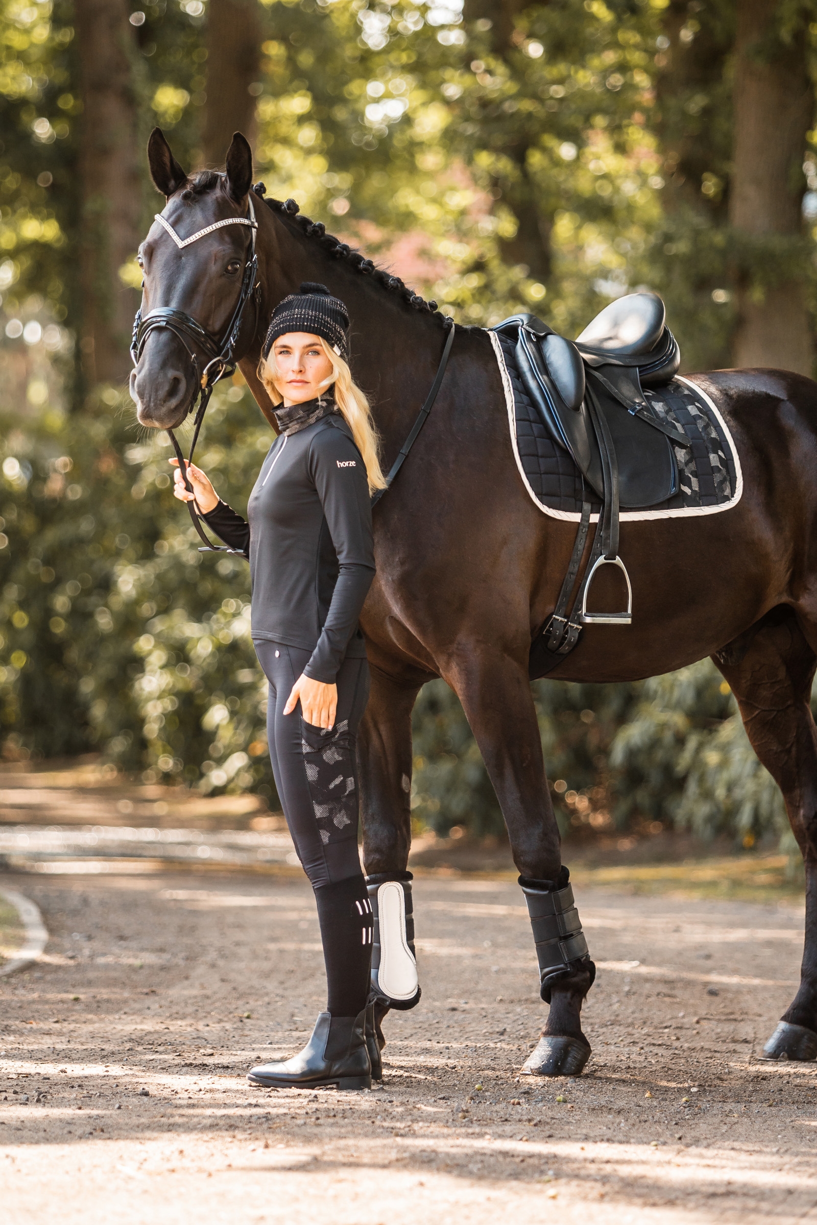 Horze Luminox Reflective satulahuopa