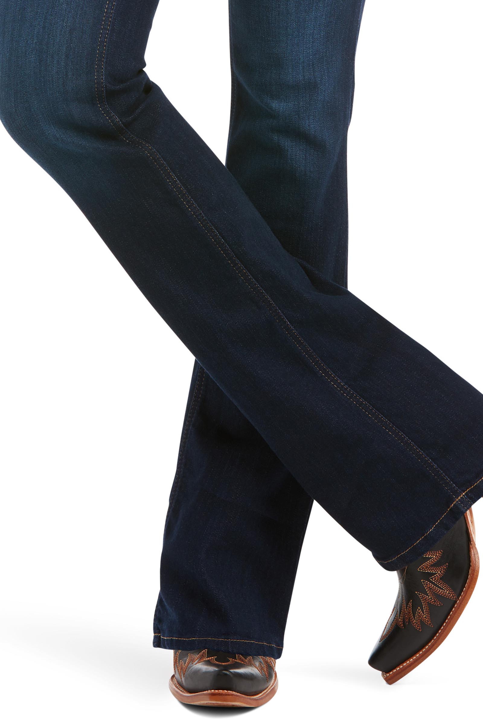 Ariat Real High Rise Ballary Boots Cut Naisten high-rise bootcut-farkut