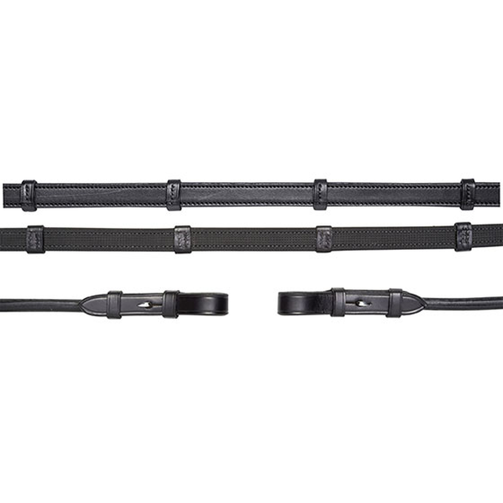 Schockemöhle Sports nahka/kumiohjat,solkikiinnitys