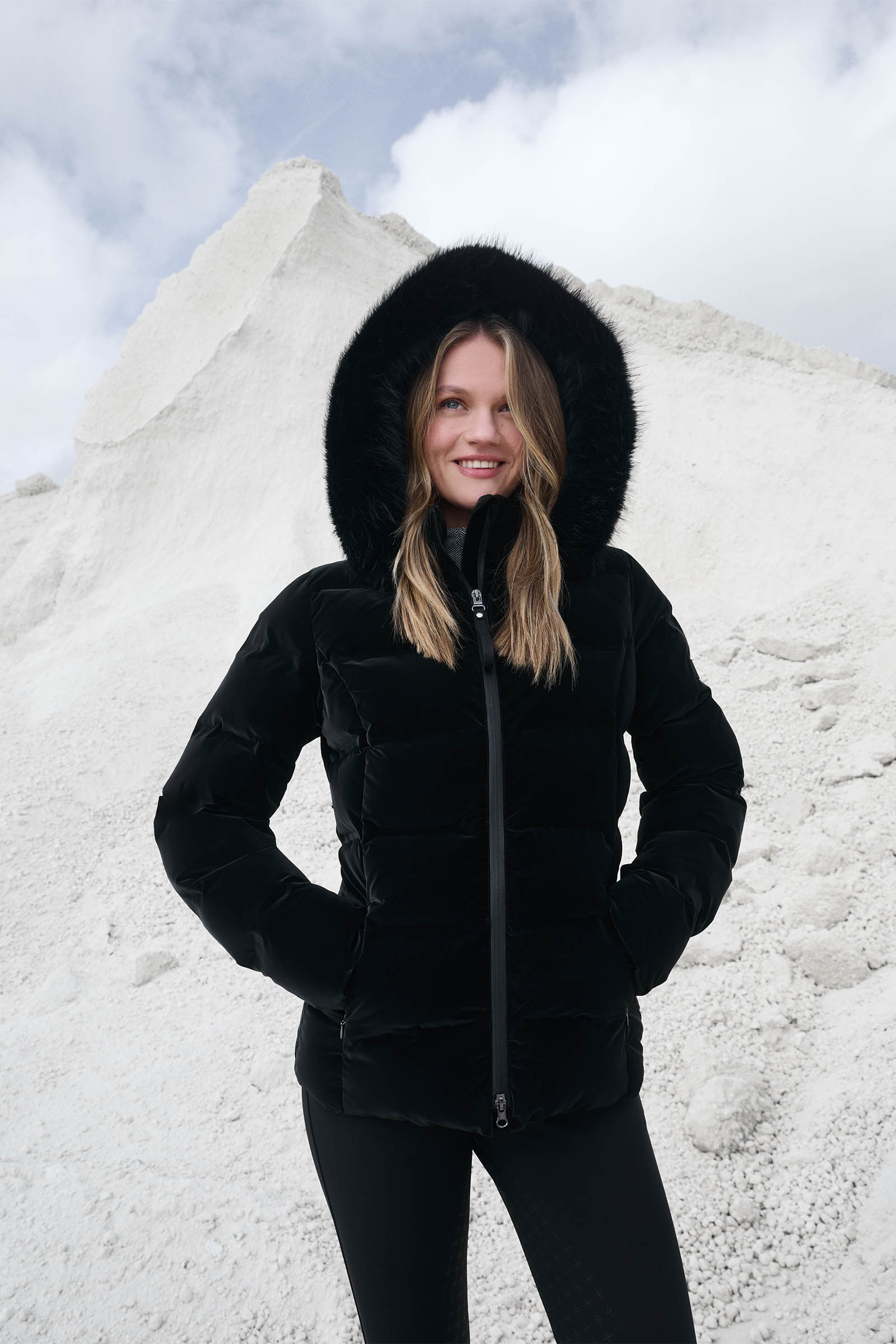 LeMieux Aspen naisten pehmustettu tikattu takki