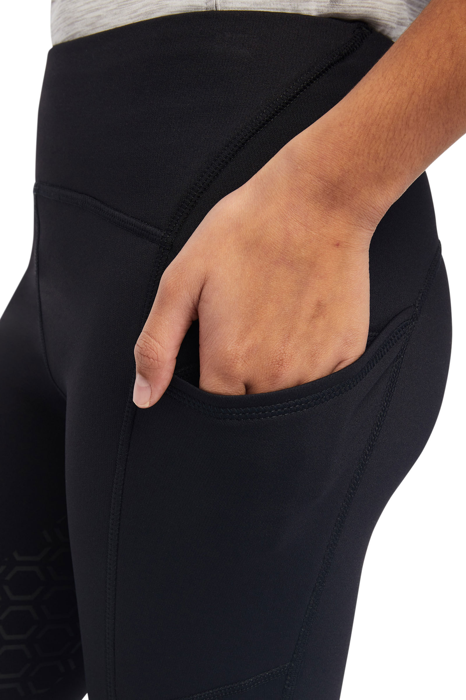 Ariat Venture Thermo lasten ratsastushousut polvipaikoilla