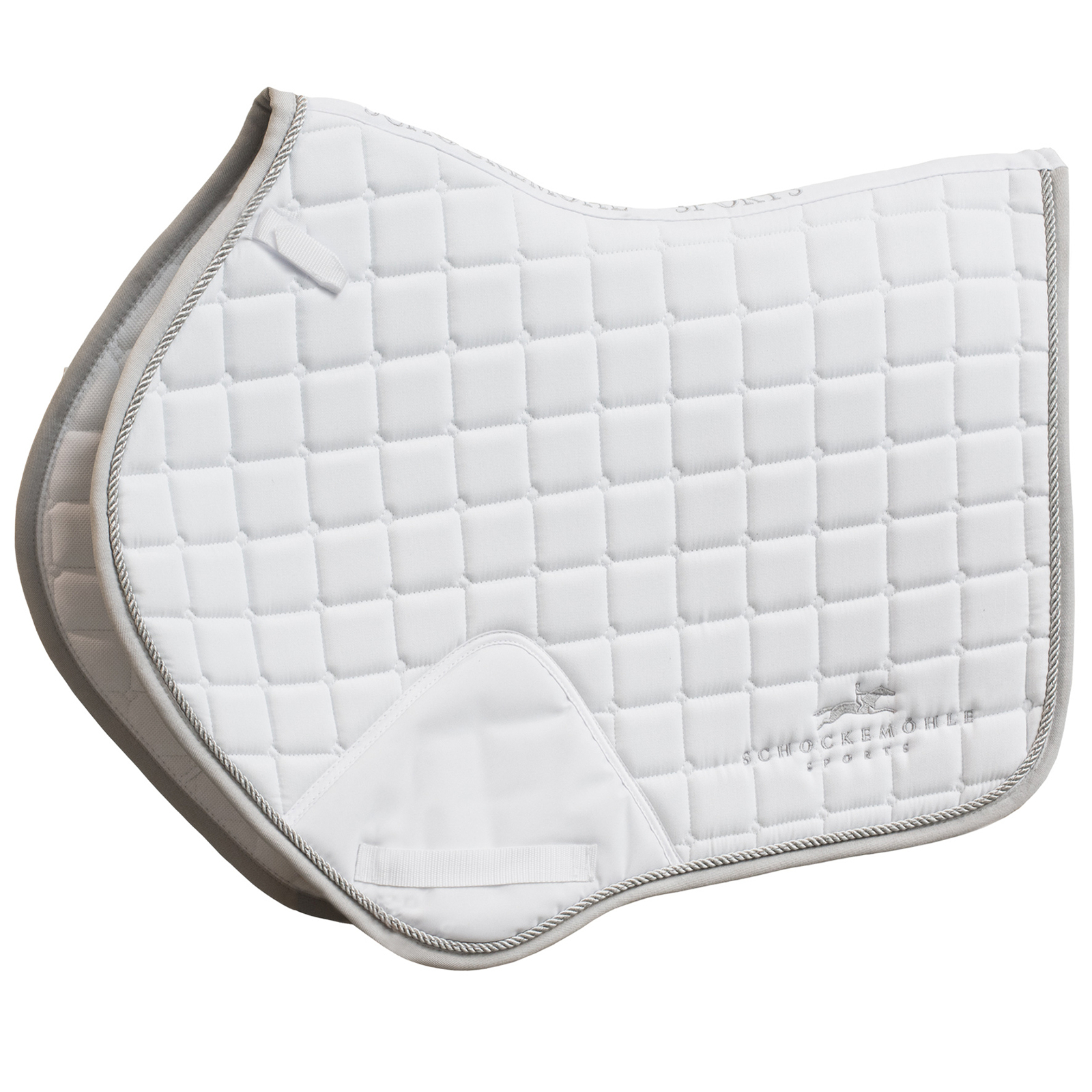 White/Silver Schockemöhle Sports Power Pad Allround -satulahuopa