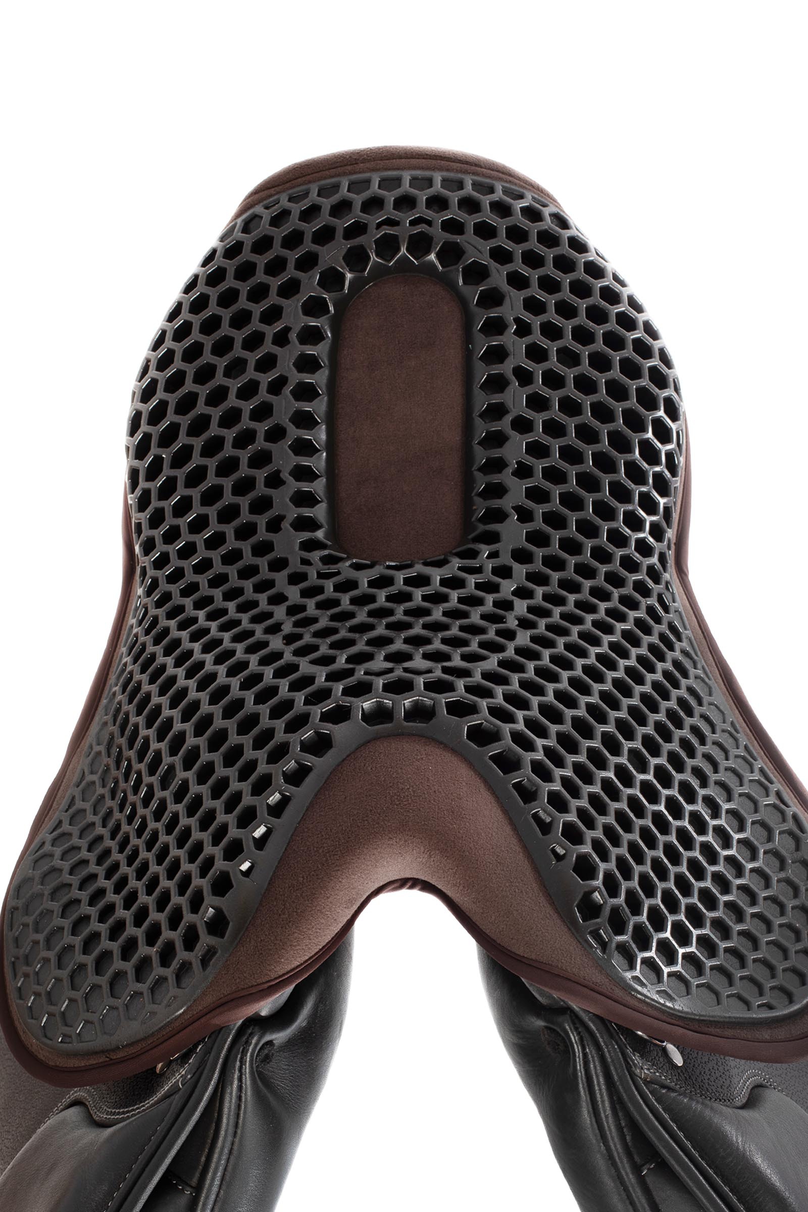 Acavallo Ortho-H&auml;nt&auml;luu Esteratsastus Istuinsuoja Hexa Gel-Out Dri-Lex, 20 mm  