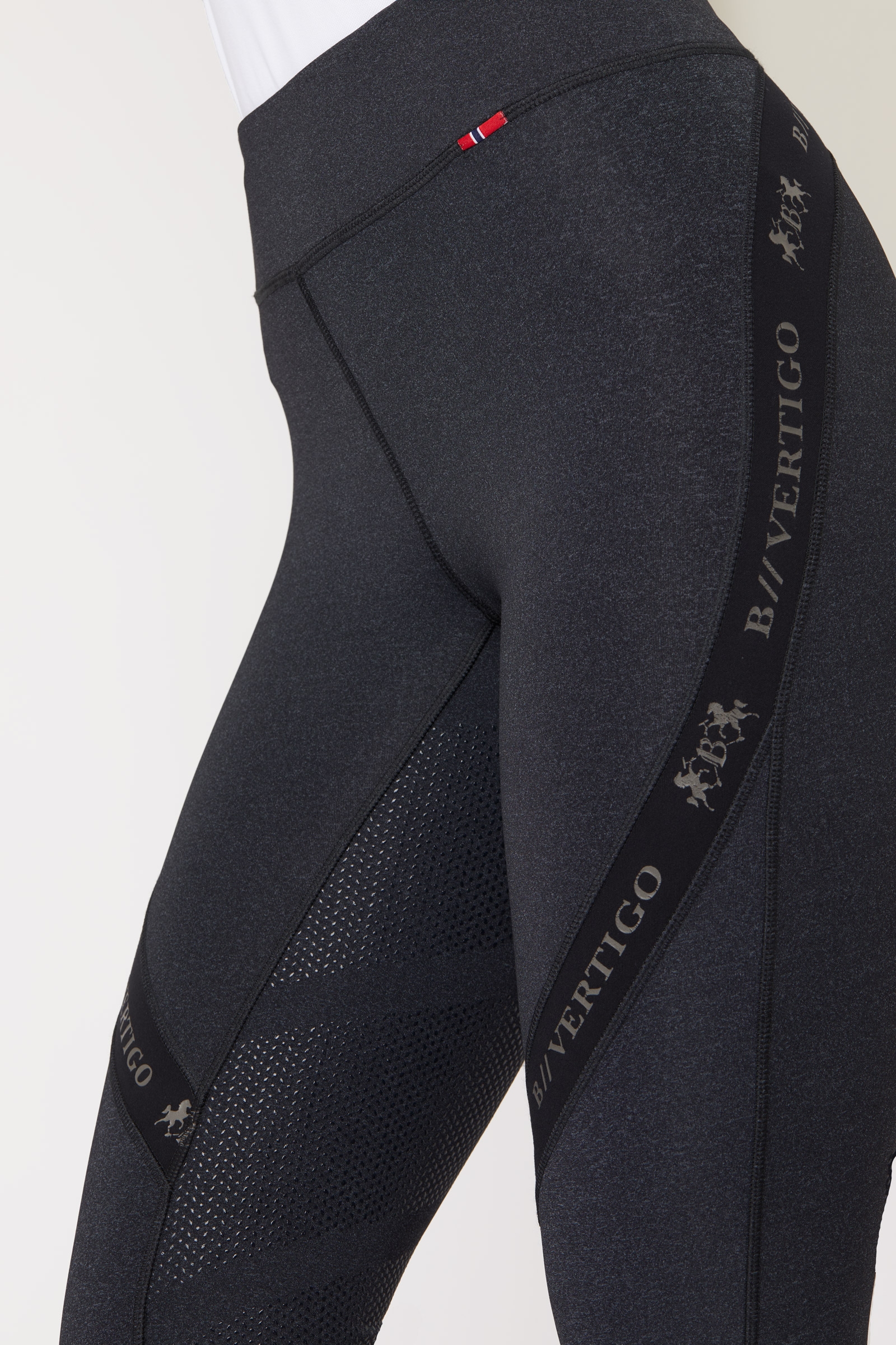 B Vertigo Jenny naisten kokopaikkaiset ratsastusleggingsit silikonigripillä UPF 40+