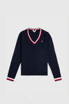 Tommy Hilfiger Equestrian Indiana naisten V-aukko neule
