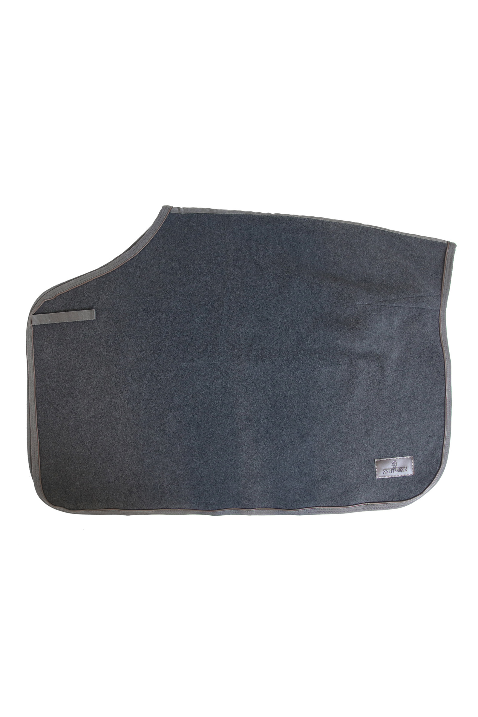 Dark Grey Kentucky Horsewear Quarter Heavy Fleece ratsastusloimi