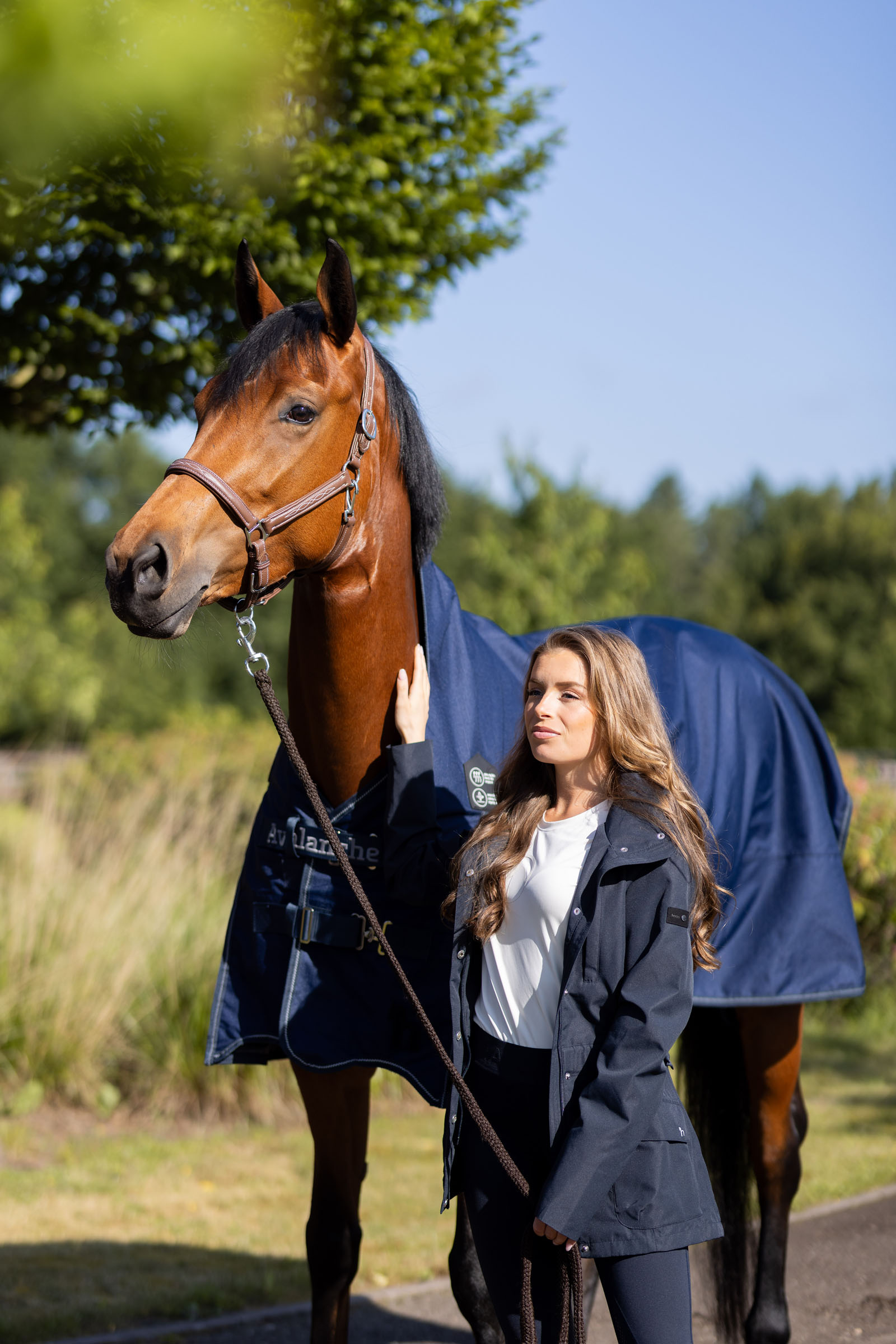 Horze Jadine Naisten tekninen vedenpitävä kesäratsastustakki