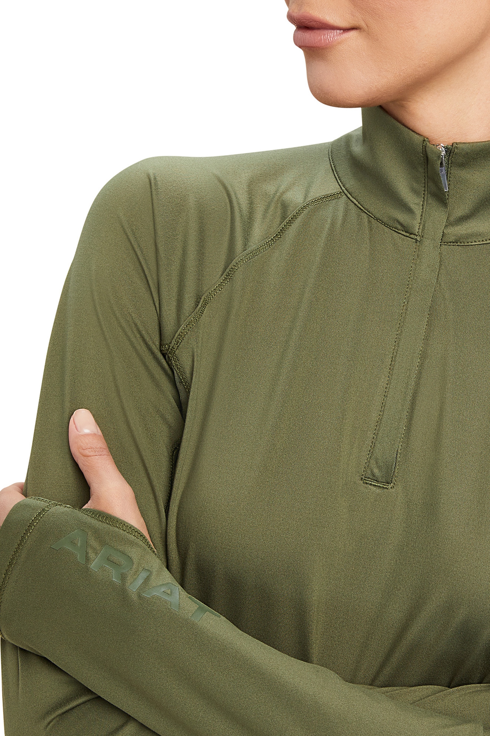 Ariat Lowell 2.0 naisten pitk&auml;hihainen paita 1/4 vetoketjulla