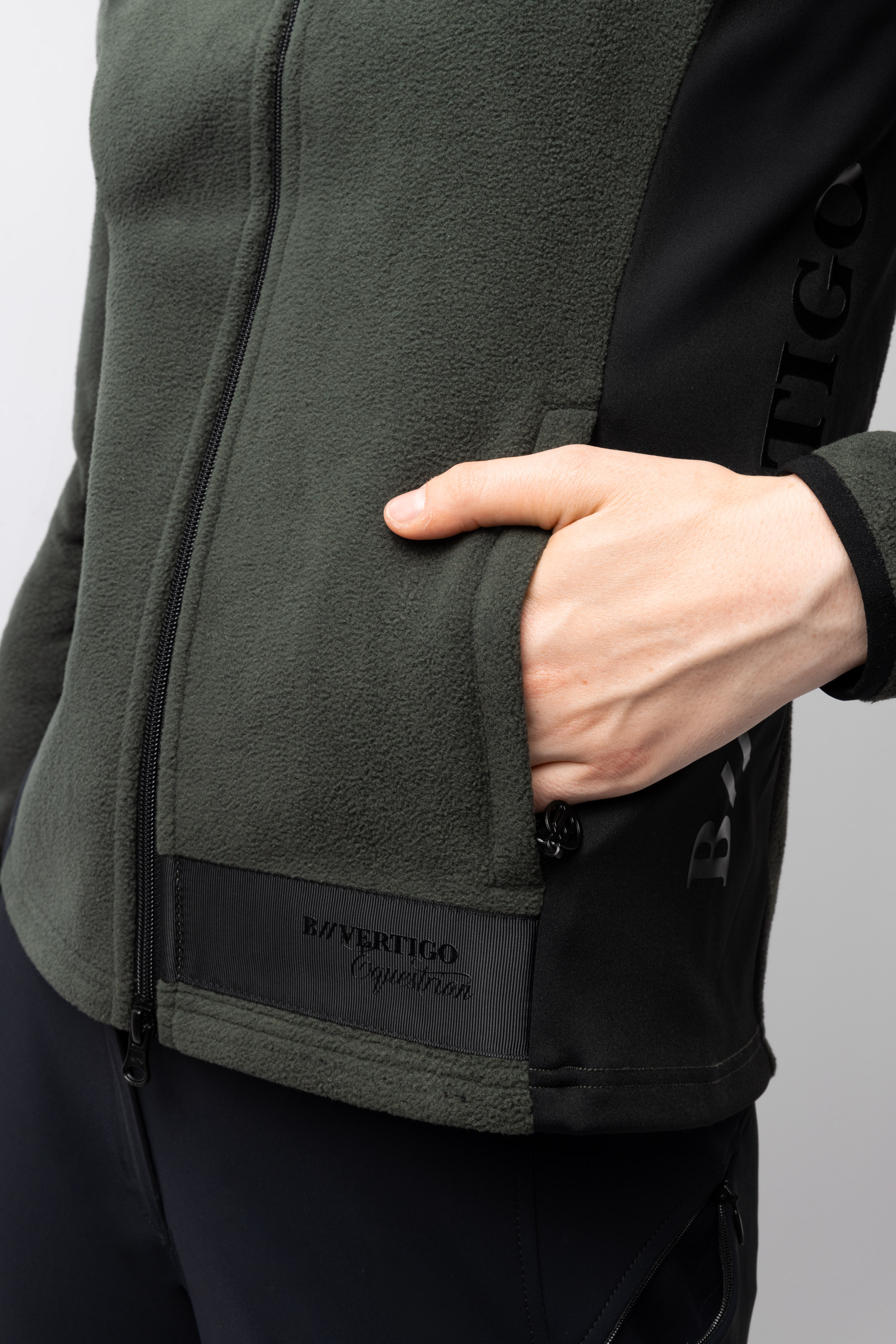 B Vertigo Cleo naisten joustava fleecetakki